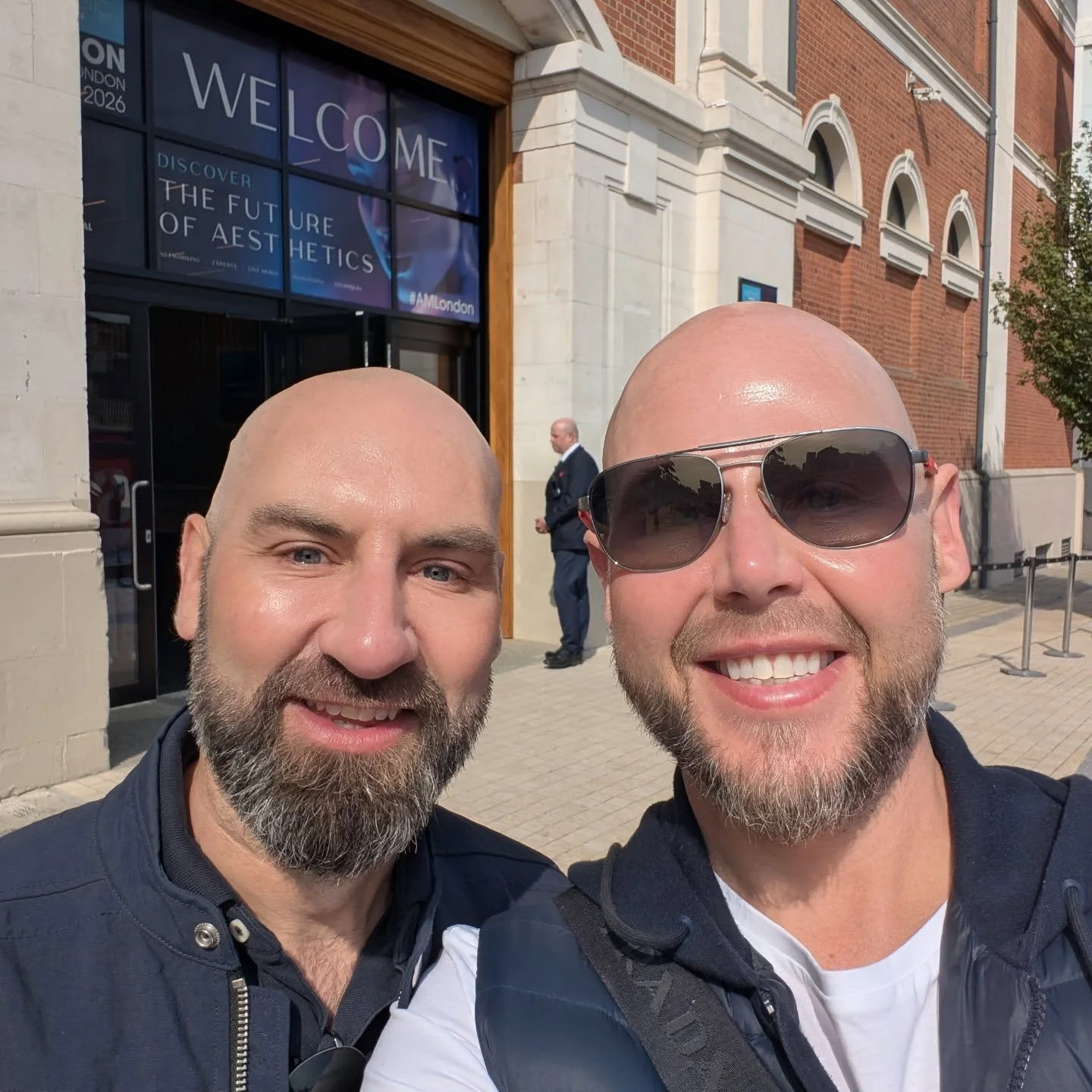 Great to be catching up with some of our favourite skin and rejuvenation companies @aestheticmed_live #lifelonglearning and of course trying some fabulous freebies products so we can always bring you the very latest for your #skinhealth