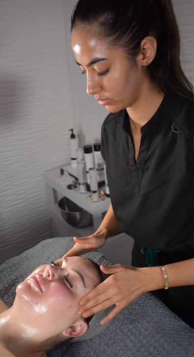 Skin health facial in oxford clinic