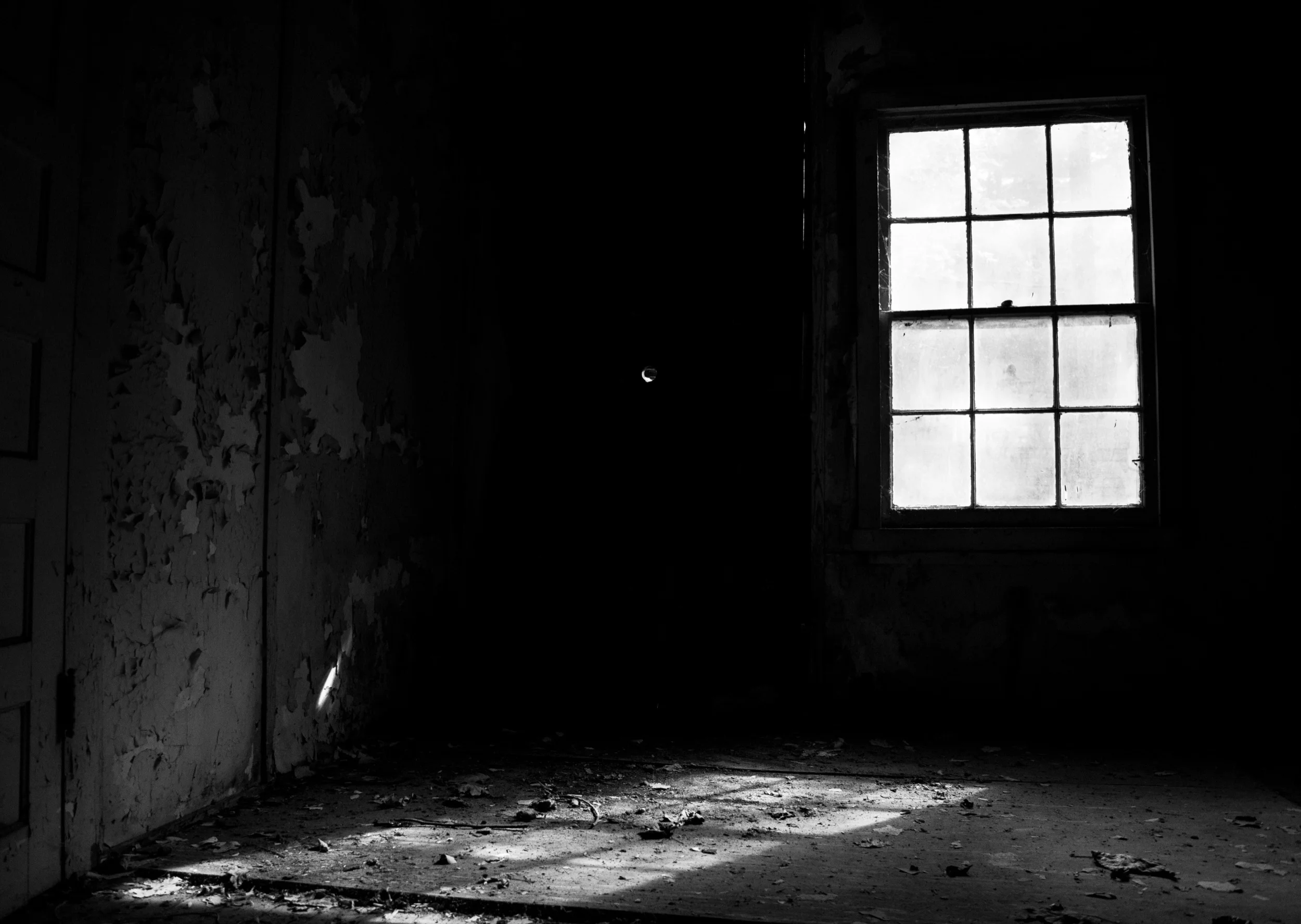 Photo taken in an abandoned schoolhouse in Galicia , Spain