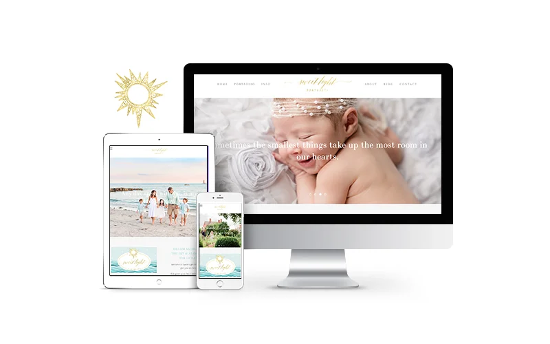 Sweet Light Portraits Website