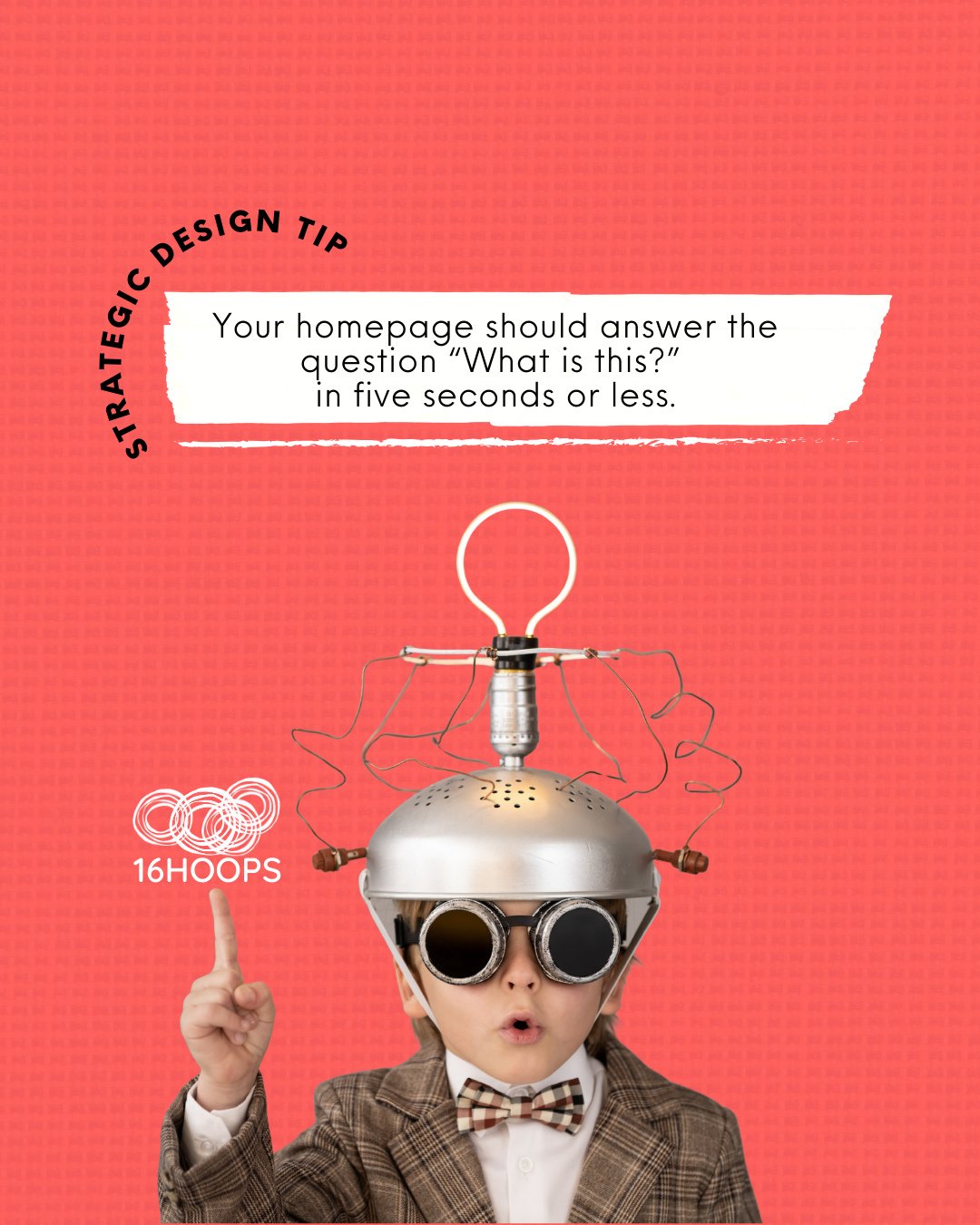 Your homepage has about five seconds to make sense.⁠
Clear beats clever. Always.⁠
⁠
So&mdash;what does your website say in five seconds?⁠
⁠
Hit reply and let me know!⁠
⁠