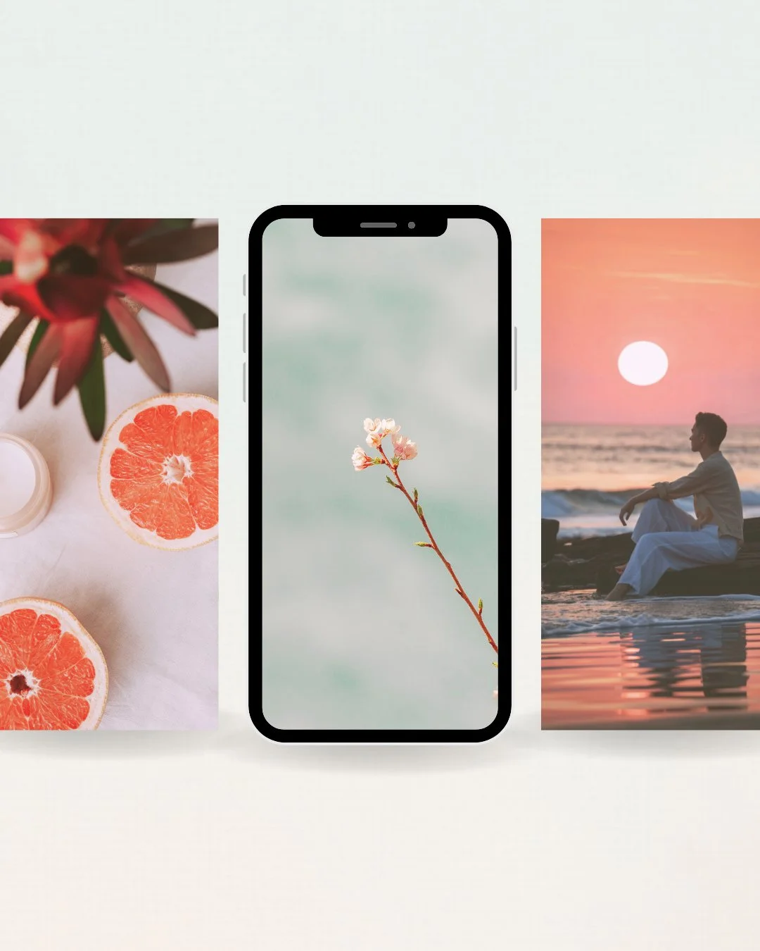 Early Spring color palette inspiration. Can anyone tell what I'm dreaming of here in Maine...