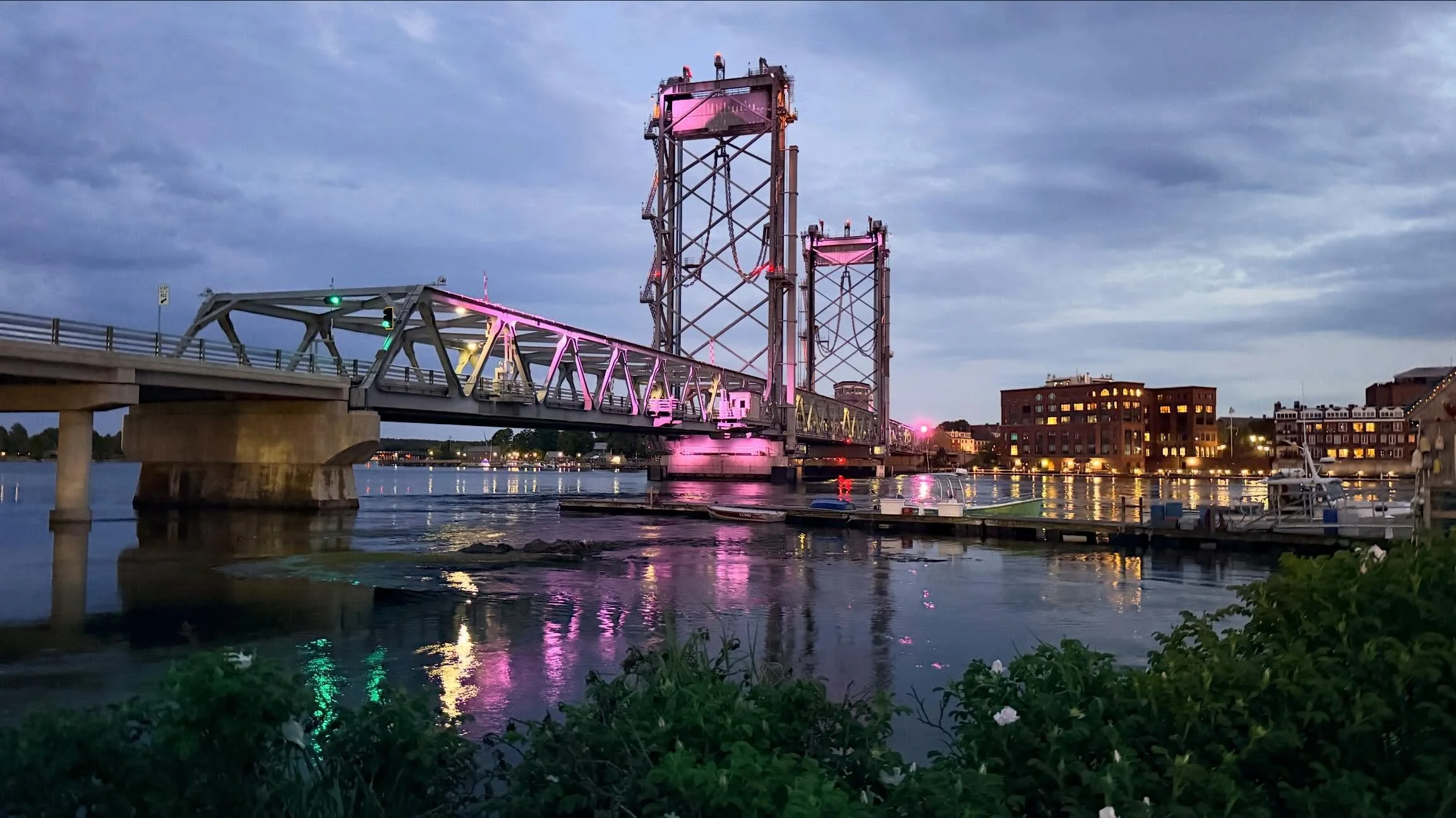 Three bridges view from Kittery Maine - Summer is here!