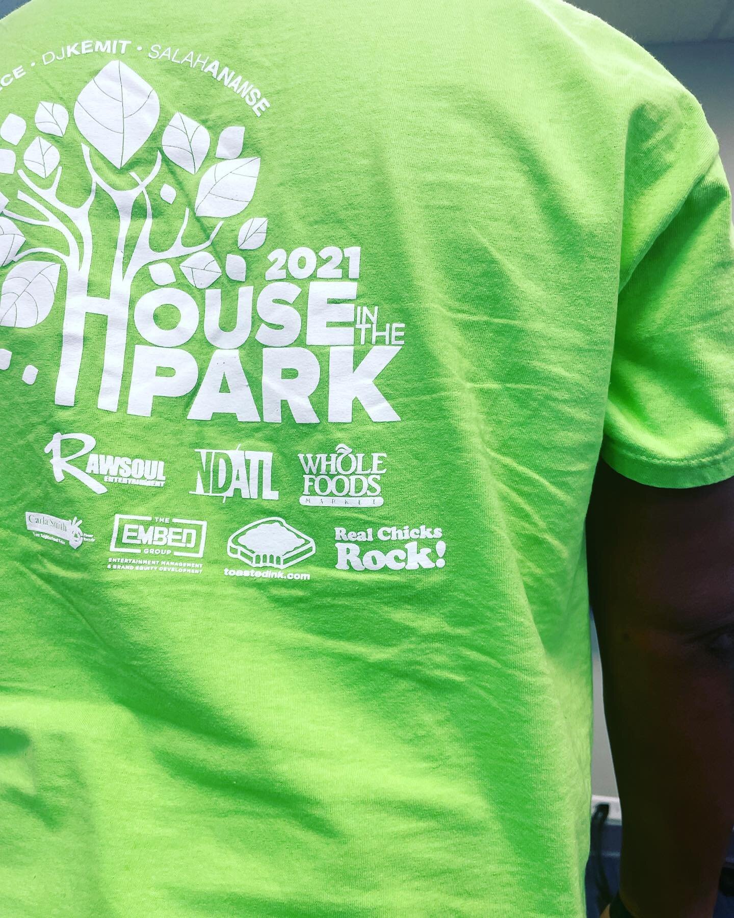 Check Out The Merch! 

Real Chicks Rock! is on the back with some other fine sponsors. 

You need the House In the Park T-shirt in your T-shirt rotation. 

No worries when you ROCK with HITP, you ROCK with us too. ☺️

#RealChicksRock
#RealChicksRockC