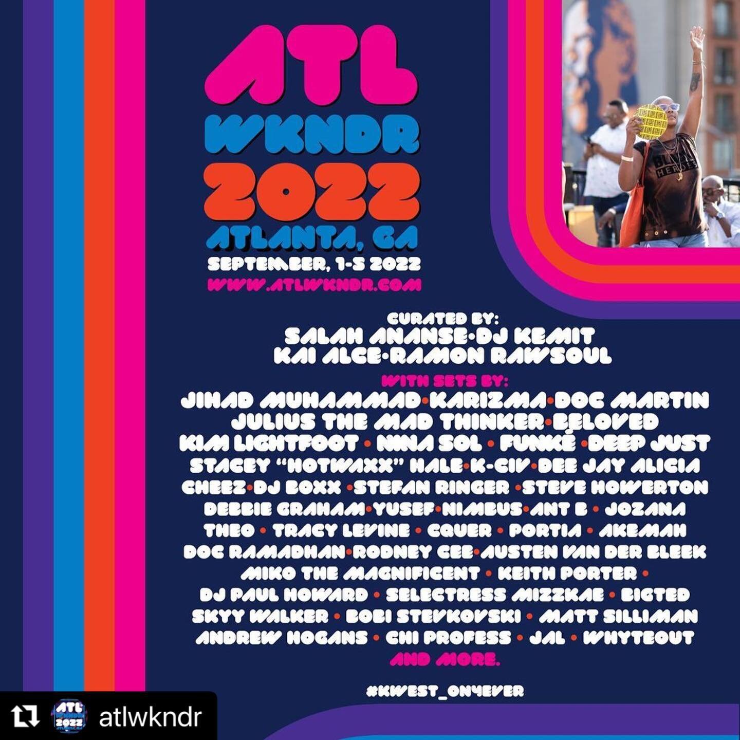 With a FULL lineup like this, we look forward to seeing you SOON! 

#atlwkndr 
#RealChicksRock
#RealChicksRockChucks
#RCR
#ProudSponsor
#ROCKon