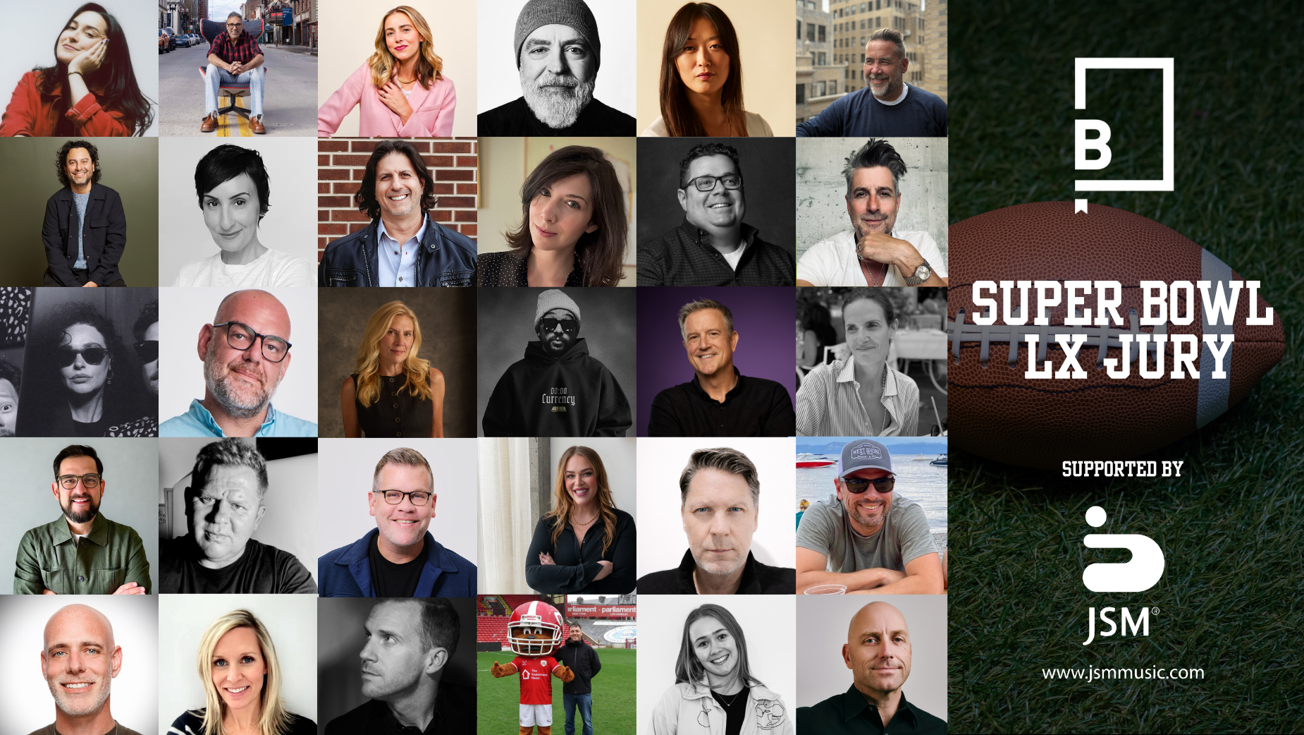 List of Creative Agency Leads for the Super Bowl Ads Jury Little Black Book