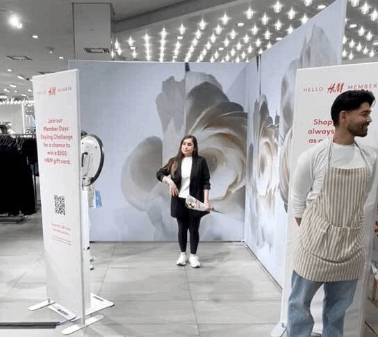 H&M | Accessible and Enjoyable for All
 Creative Campaigns  • Experiential  • Retail XM • Fabrication • Fashion •  Product Launch •