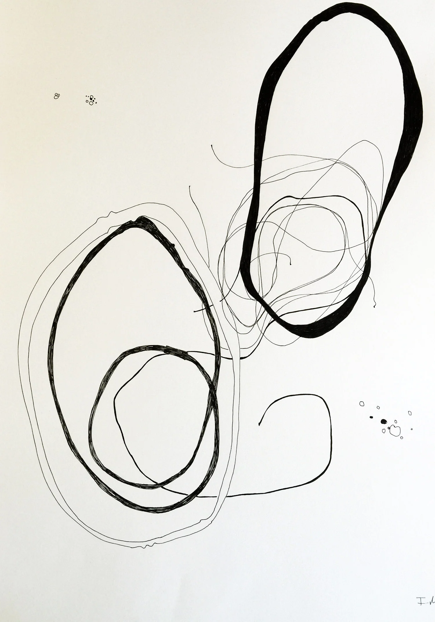 Cognitive Mapping - some examples of the drawings and mark making that formed part of the development process for the Where Am I? installation.