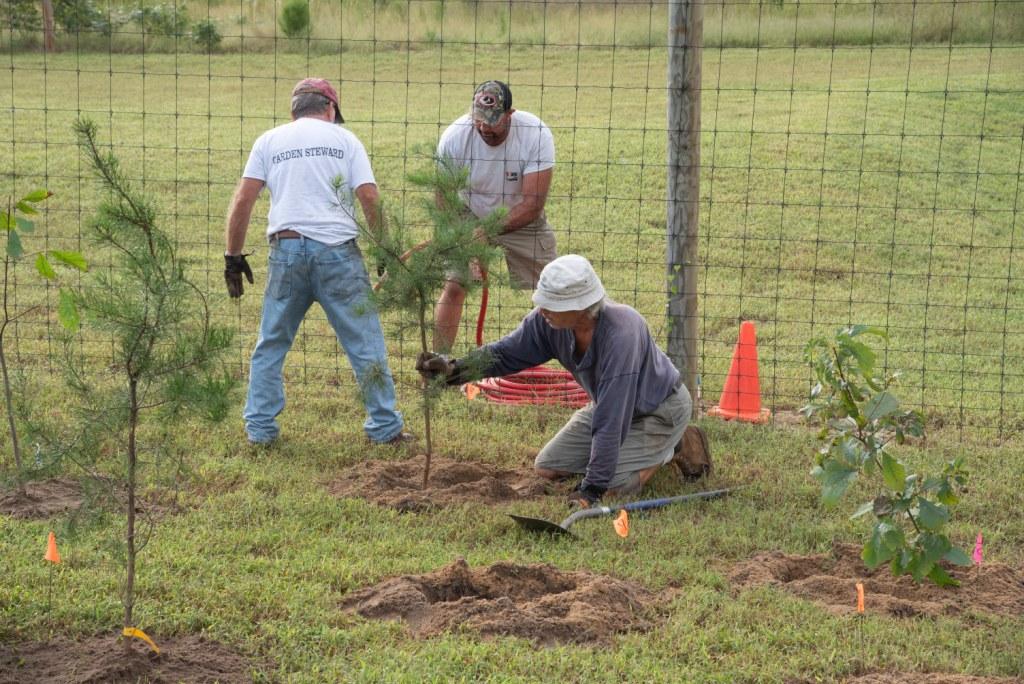 Brent Baker, Gregg Tepper and Kurt Schaab planting trees.jpg