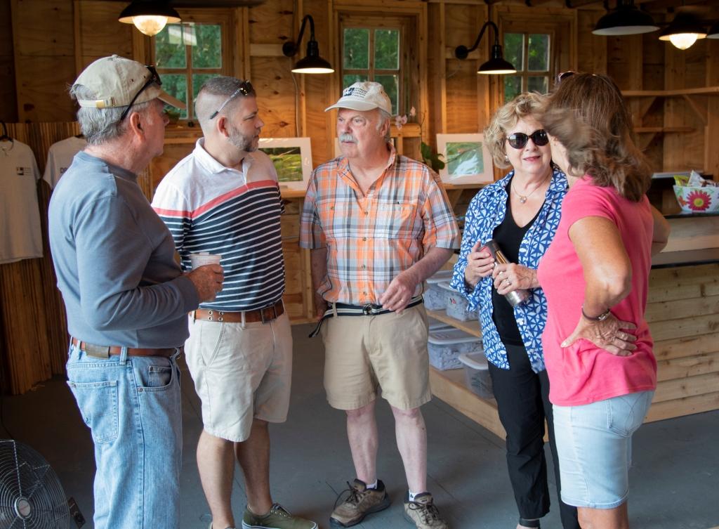 DBG Board Members chat with Brian Trader.jpg