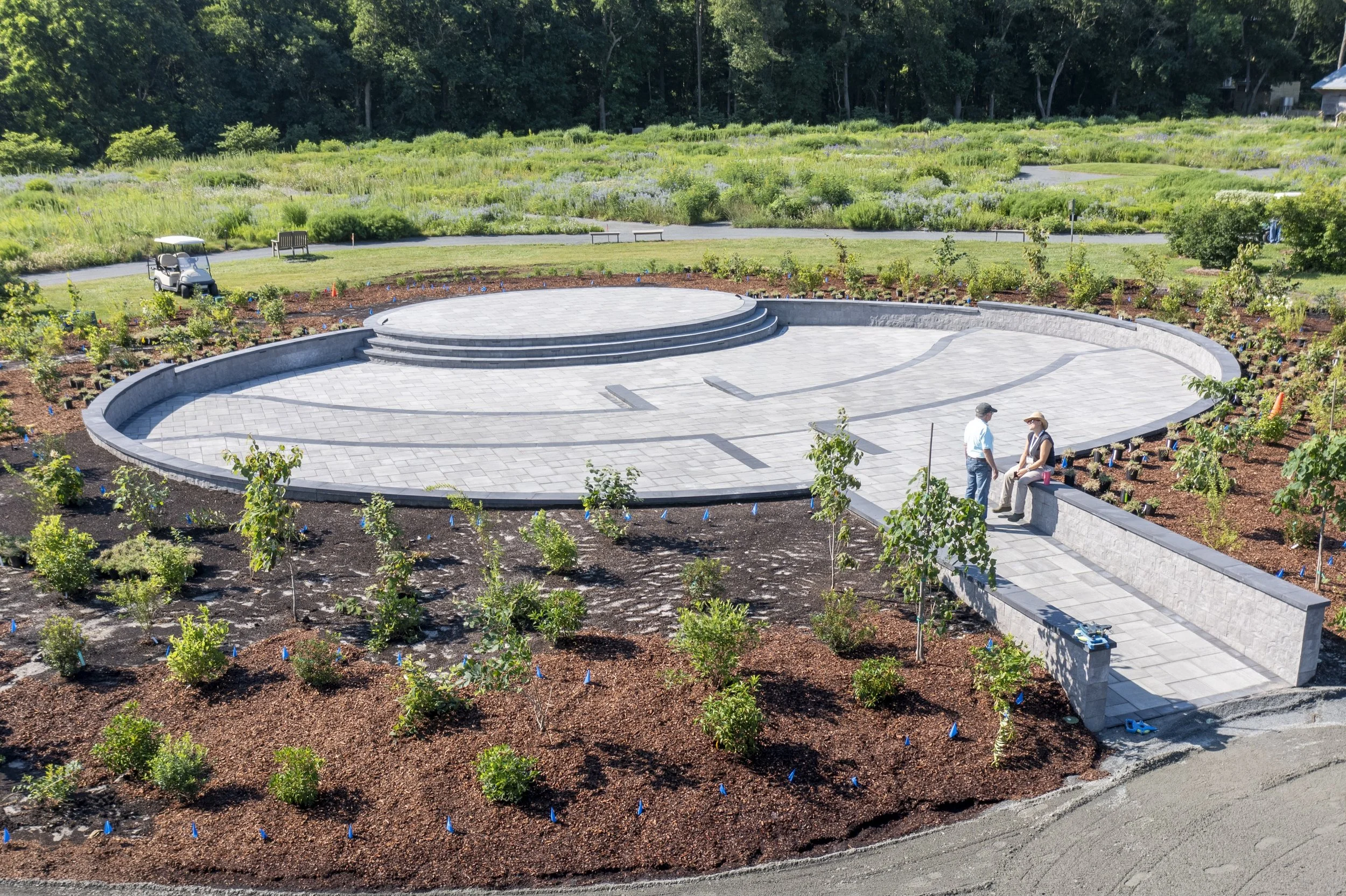 2.	Gallery Garden Drone Shot (By Ray Bojarski)