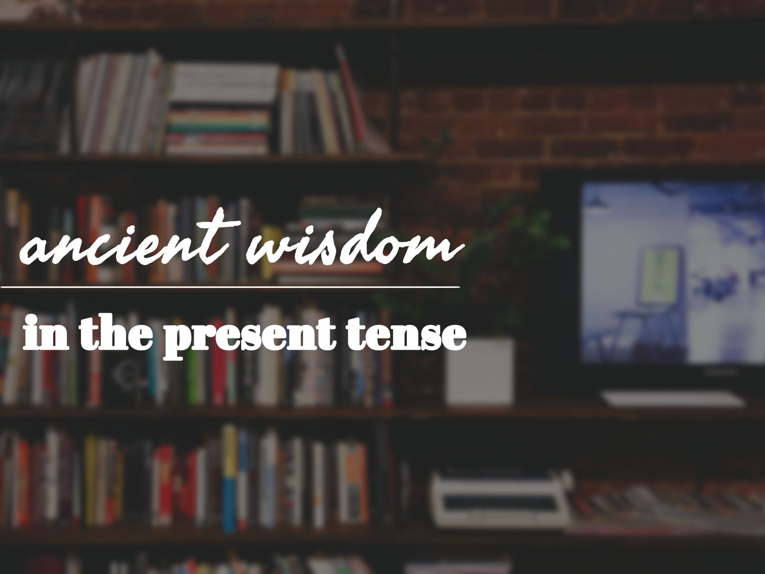 The Savory Shalom of Wisdom | Ancient Wisdom in the Present Tense pt. 4 episode artwork