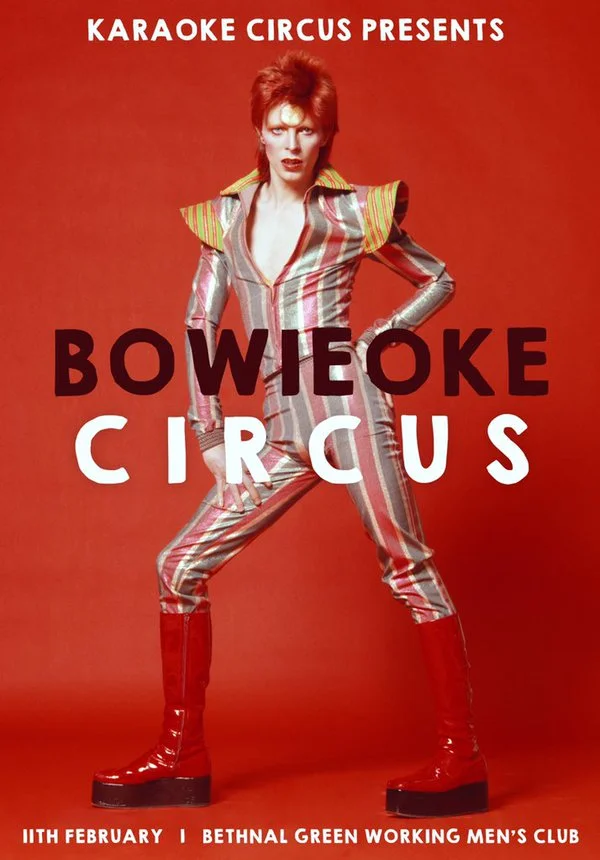 Bowieoke giveaway of Sockpuppet