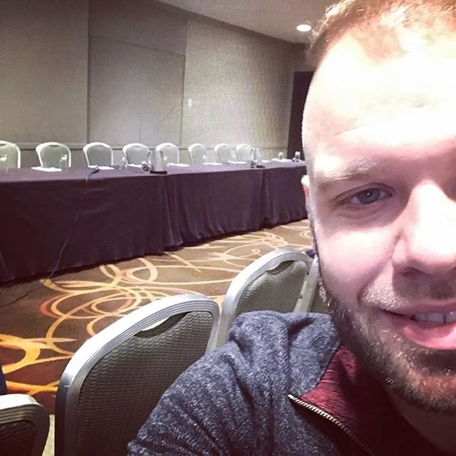 Post 2 #bosww I made it! Panels to start, then pitches start very quickly. It’s real! #author #authorsofinstagram