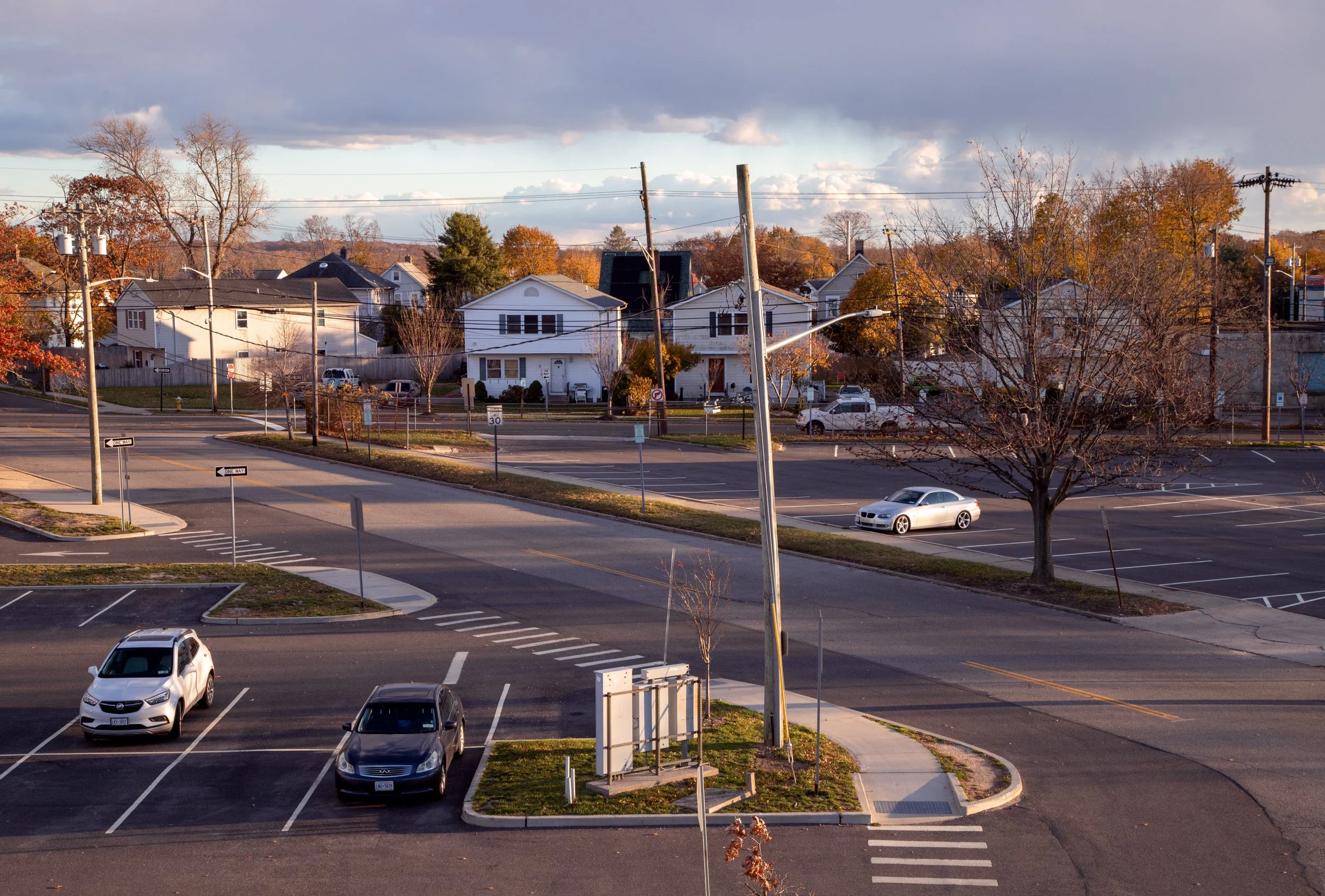 Huntington Train Station Parking Lot, 2025