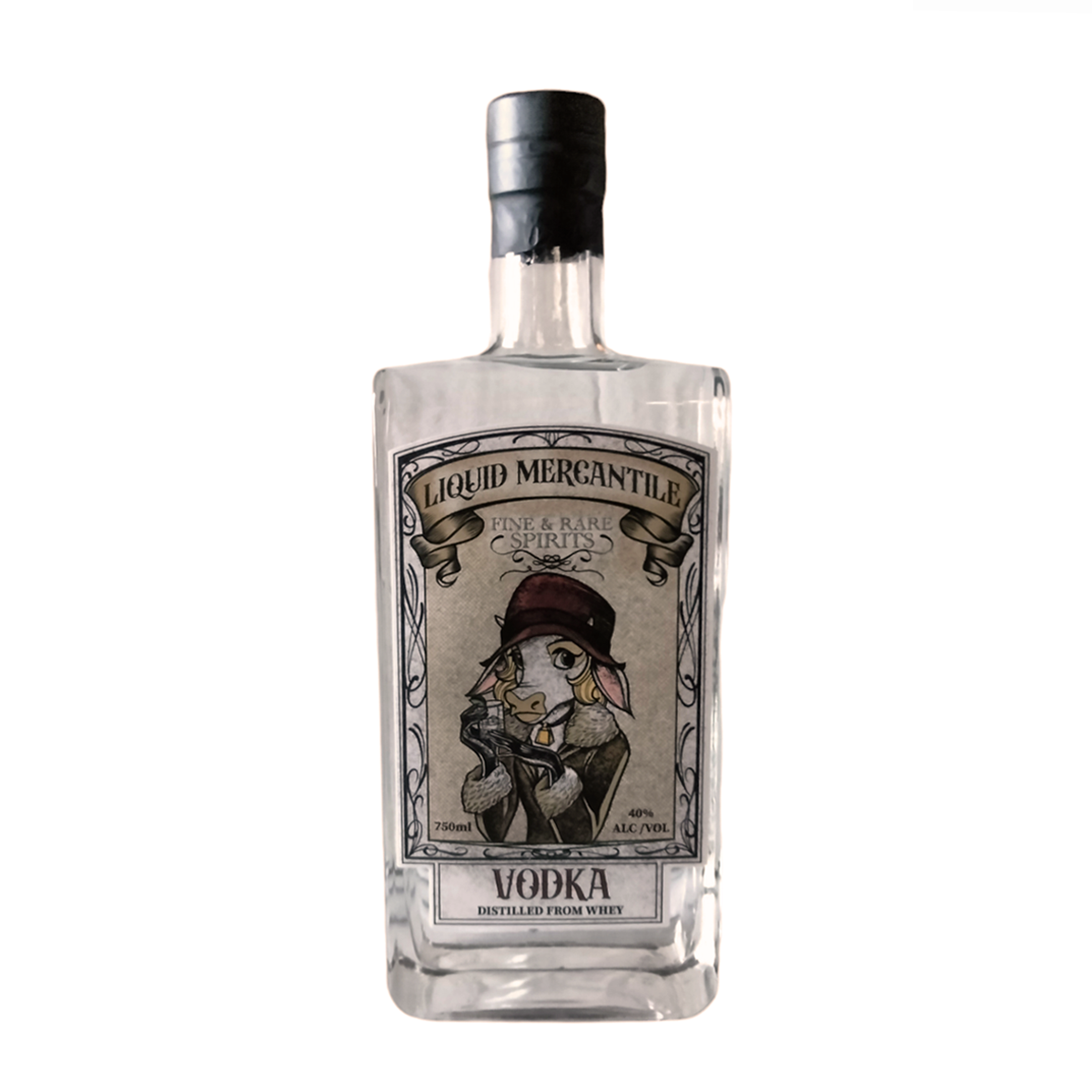 Liquid Mercantile Vodka 750ml bottle