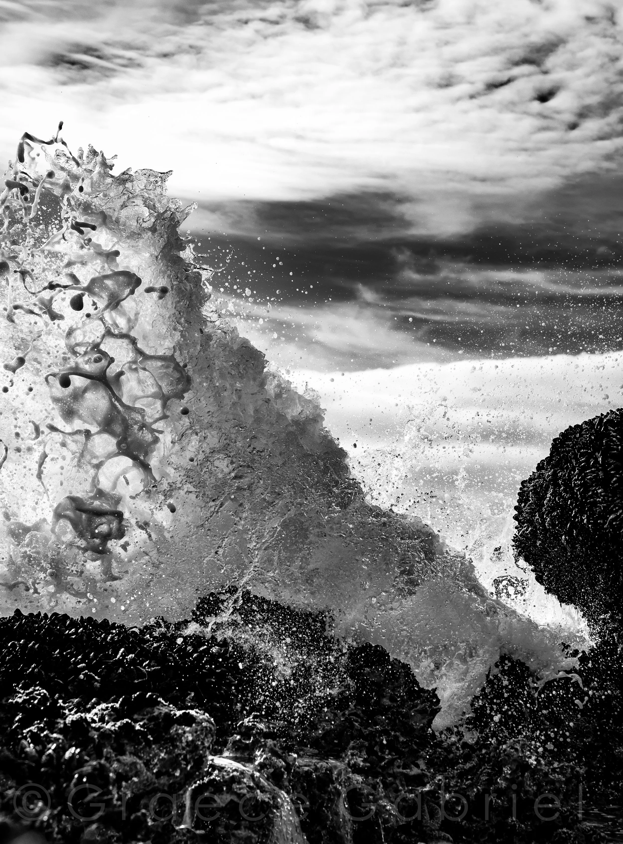 $235.00 “PURE POTENTIALITY” DOUBLE MATTED 13X19 INCH ARCHIVAL, PHOTOGRAPHIC PRINT IN 18X24 INCH BLACK FRAME