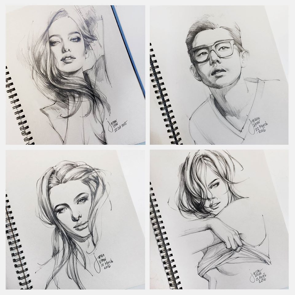 Pencil sketch