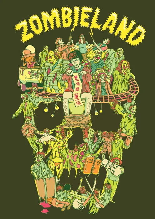 Alternative film poster for ZombieLand