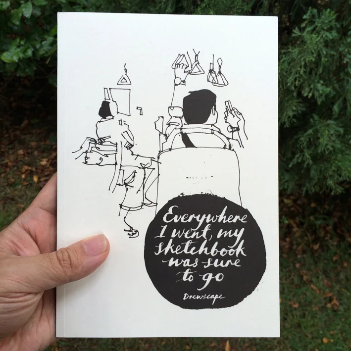 Everywhere I went, my sketchbook was sure to go