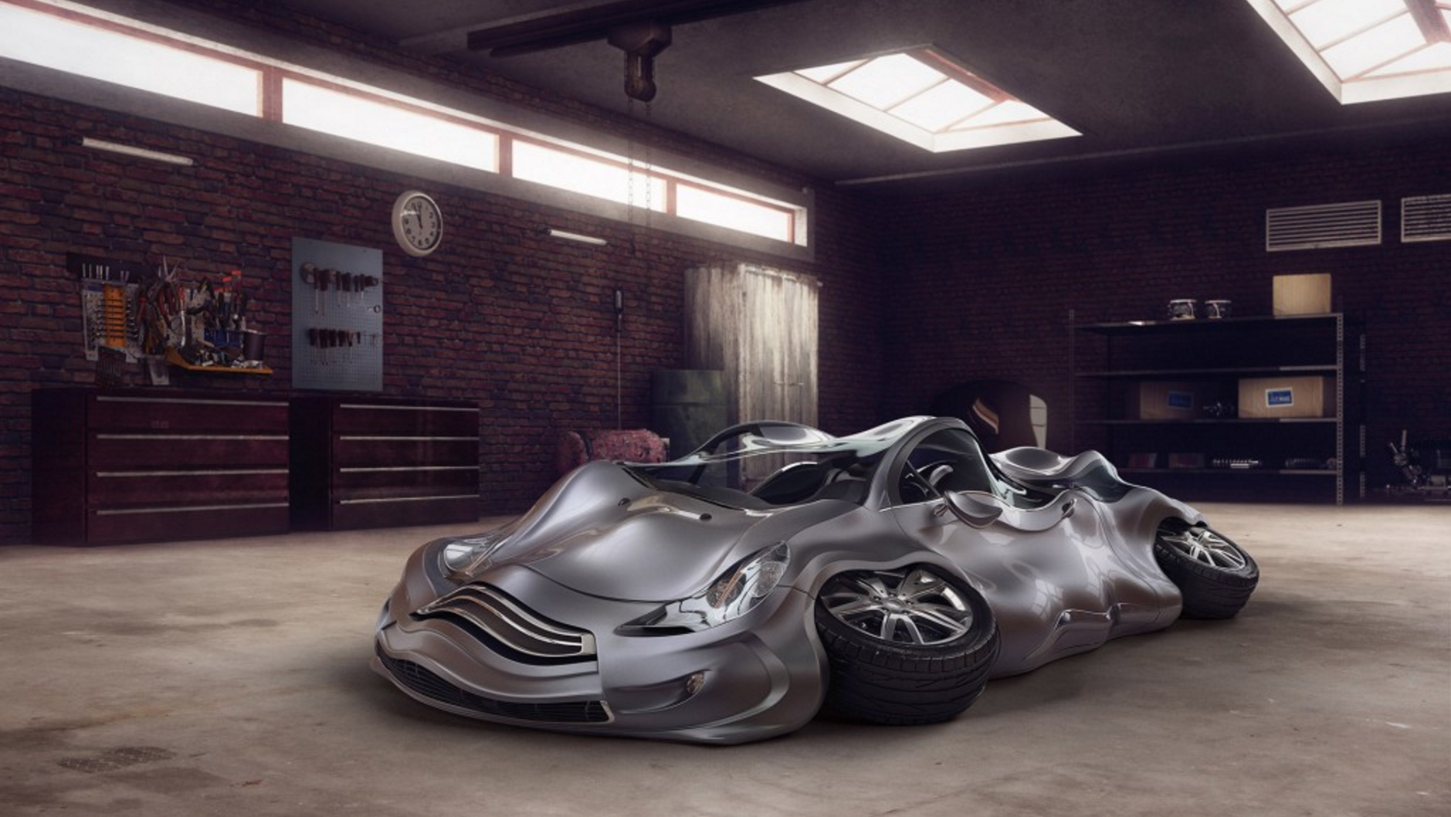 FCOM – Deflated car