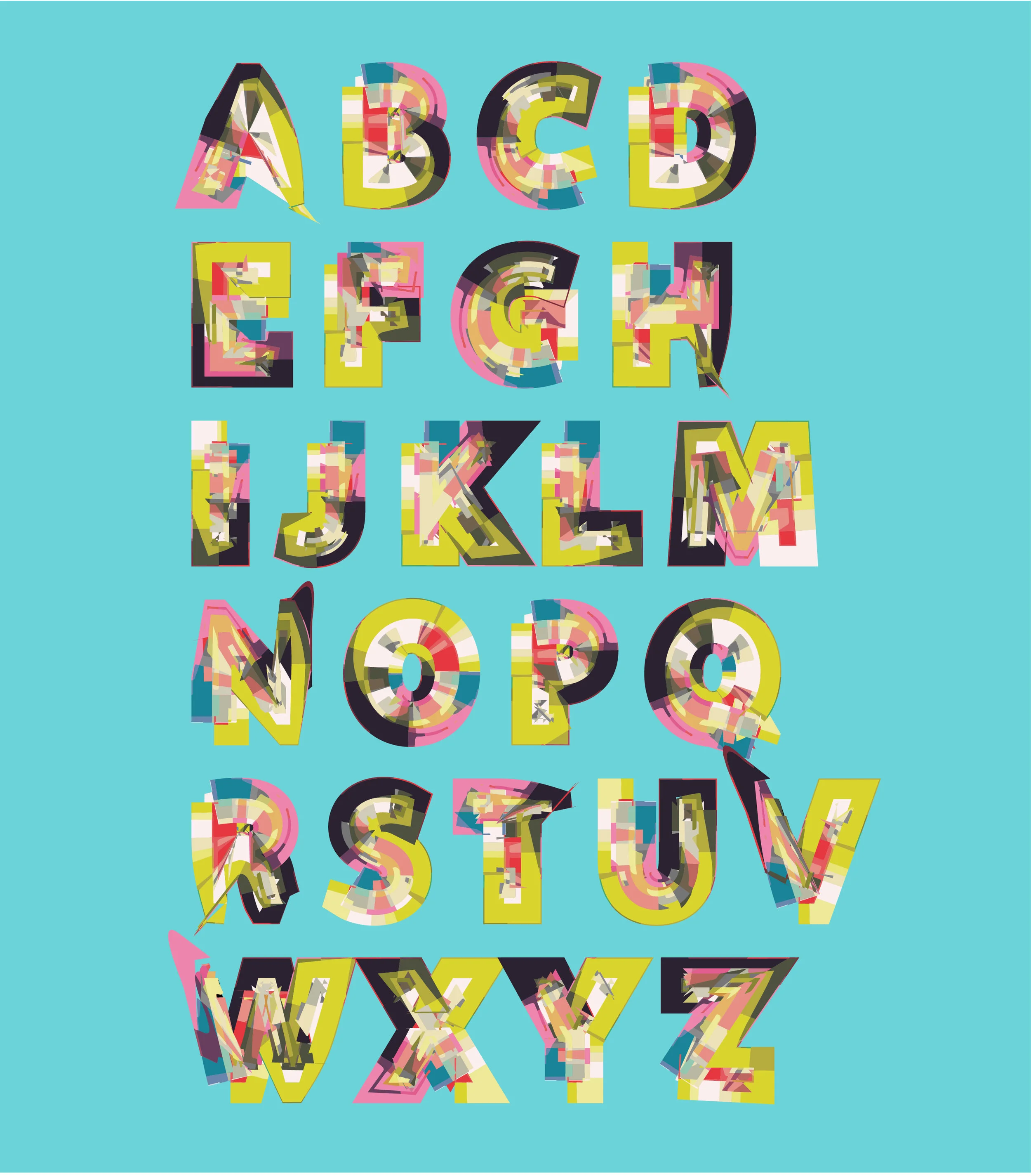 Alphabet series – A to Z: Colour 3