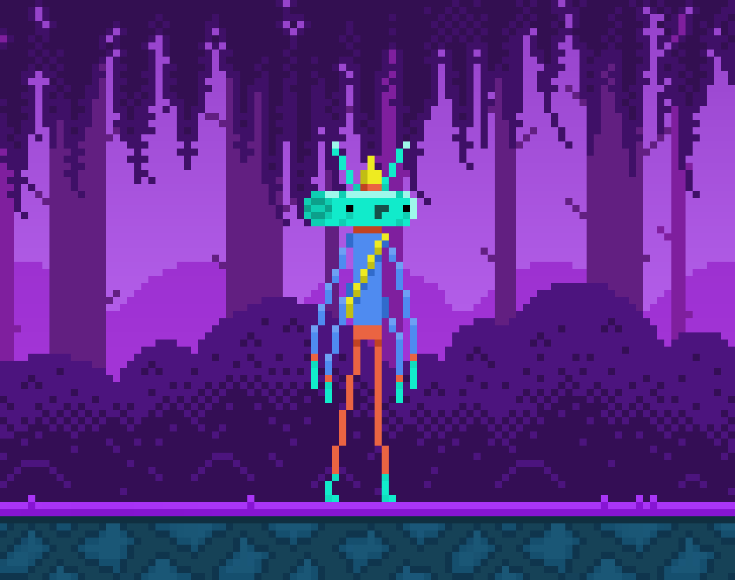 Abe in the land of green creatures4.gif