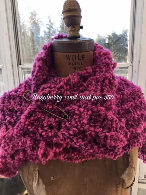 Raspberry Cowl