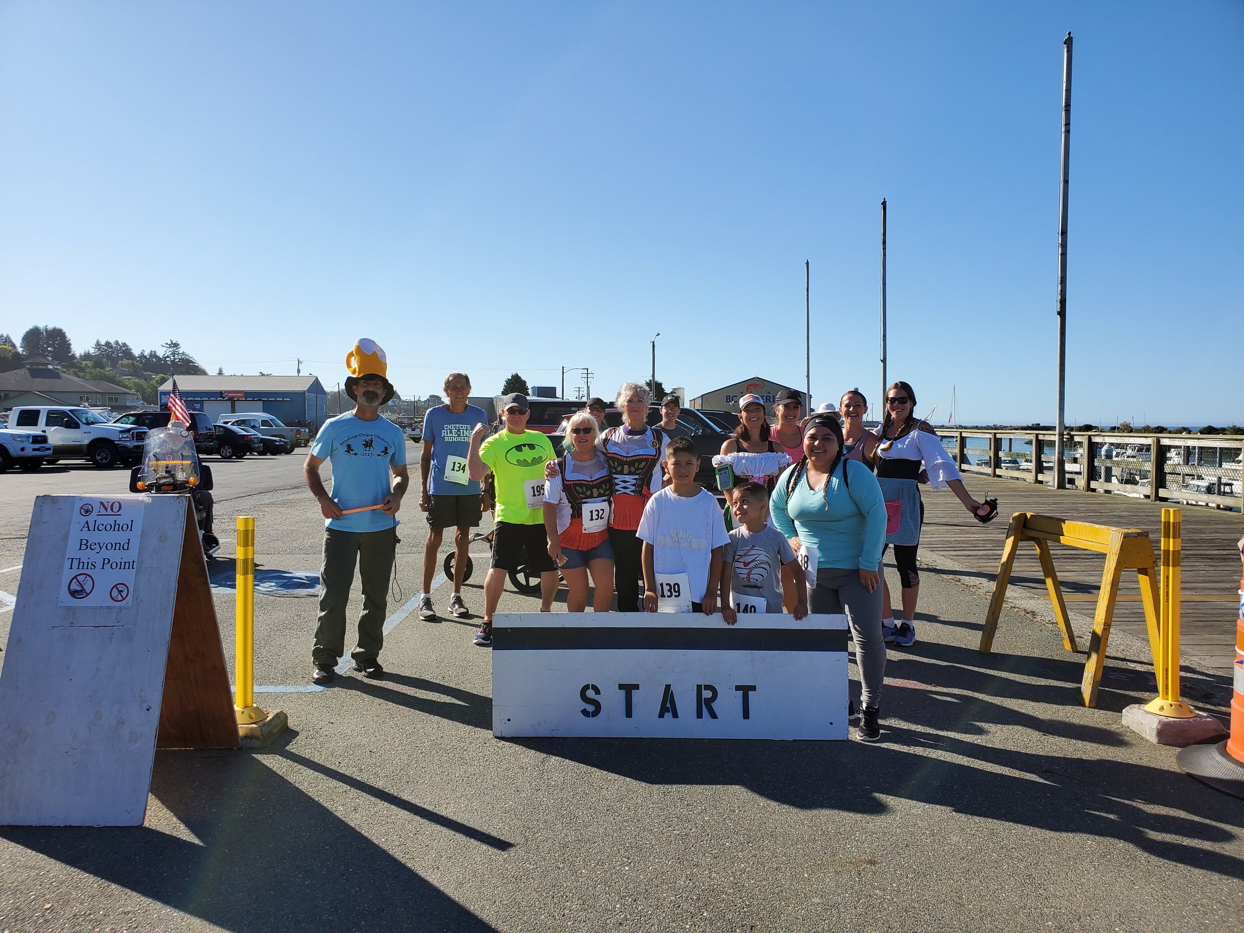 Foamin' 5K Fun Run Start