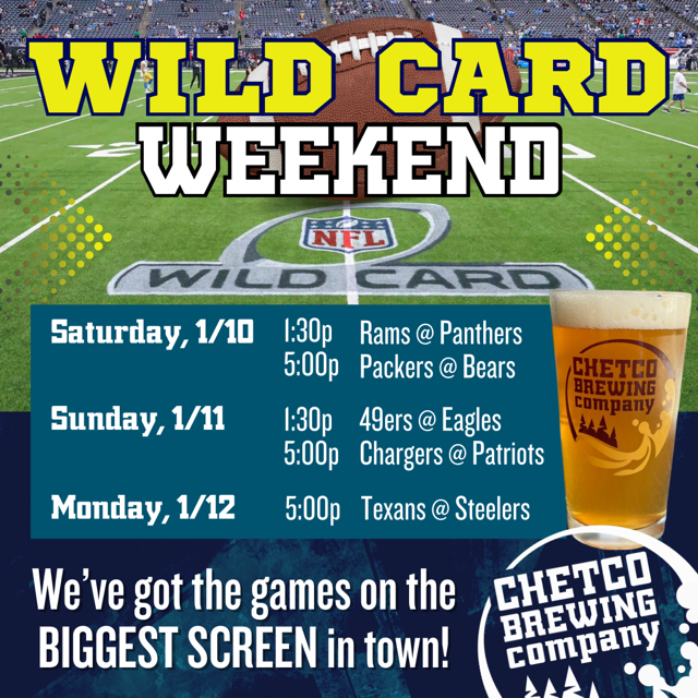 Wild Card Weekend!