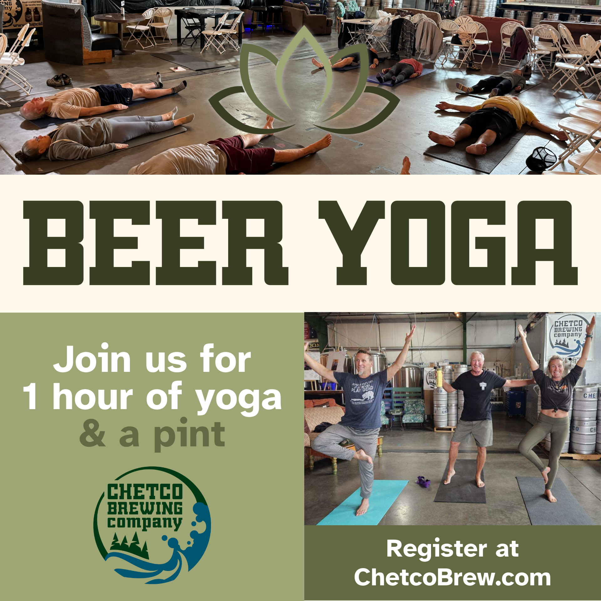 Beer Yoga With Adam