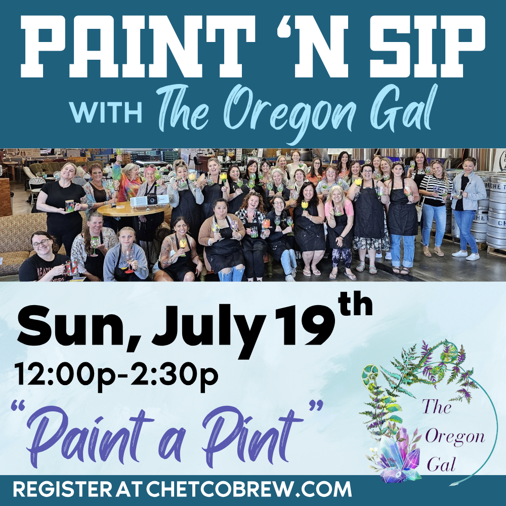 Paint N Sip with The Oregon Gal 