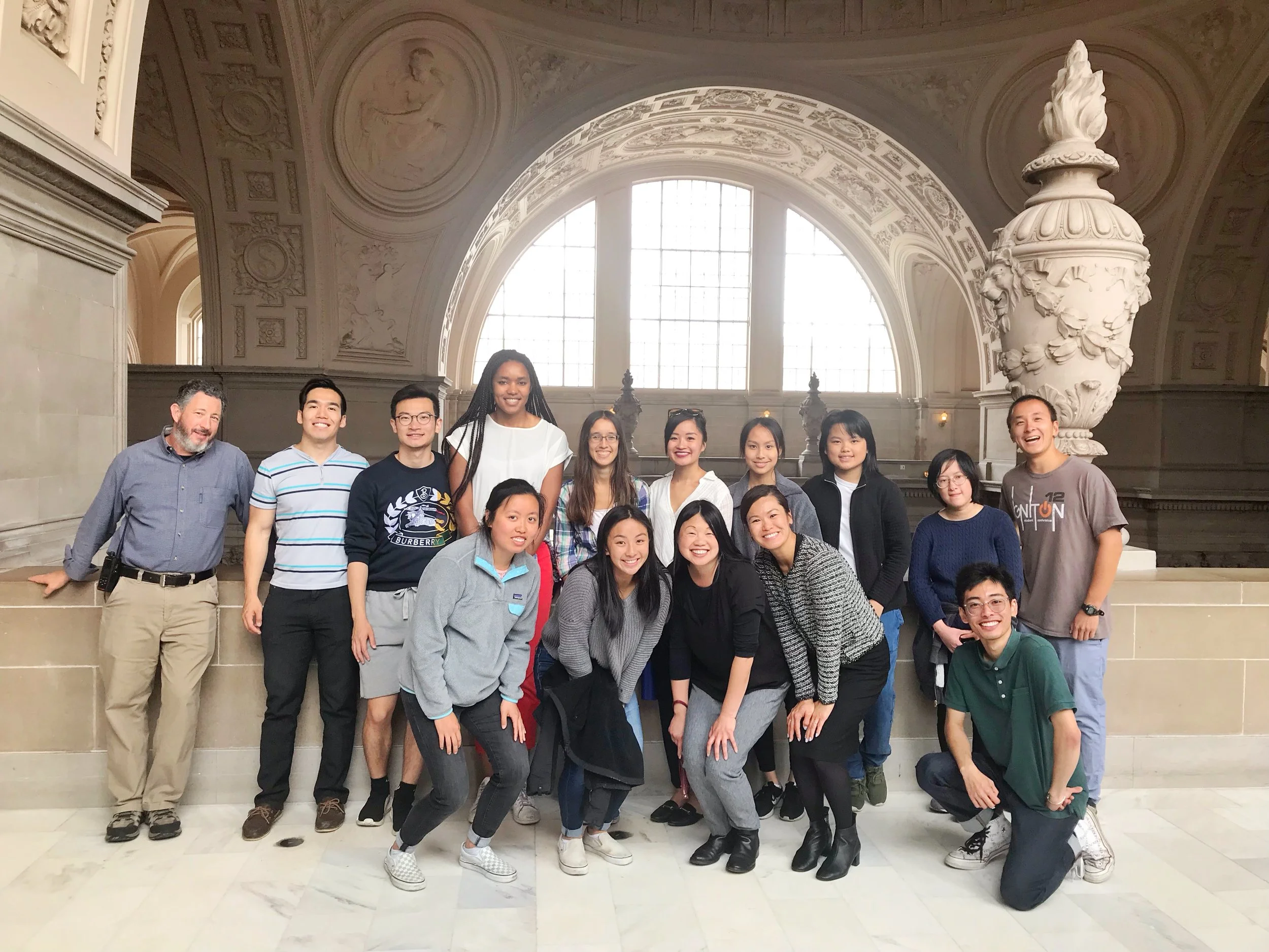 Chinatown Urban Institute during the City Hall Dome Tour