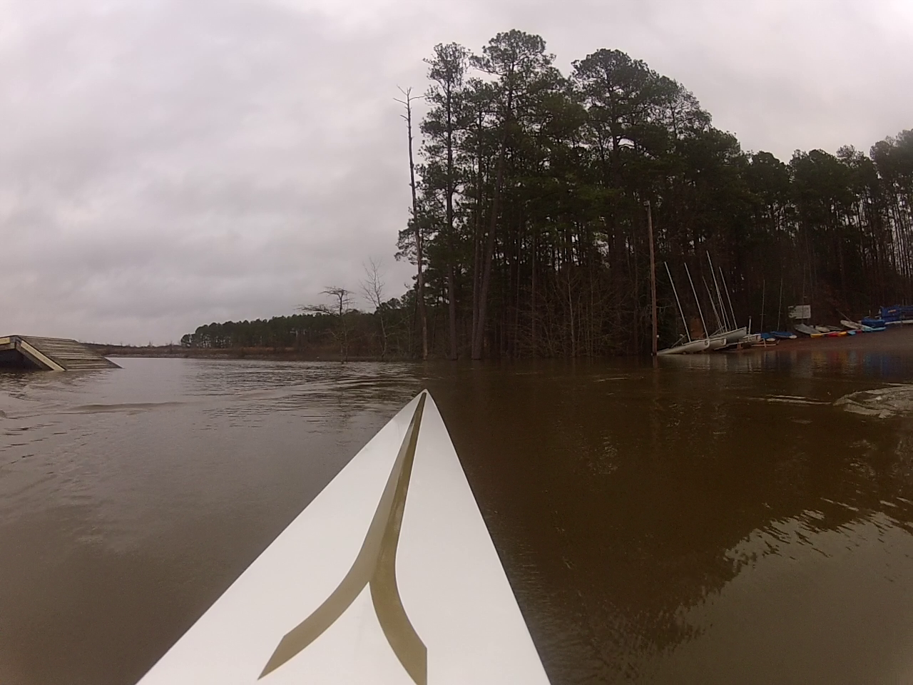Today, this would be rowing in 21 feet of air