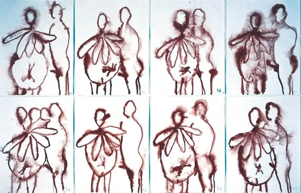 Artwork by Louise Bourgeois (this is "Exhibit A")