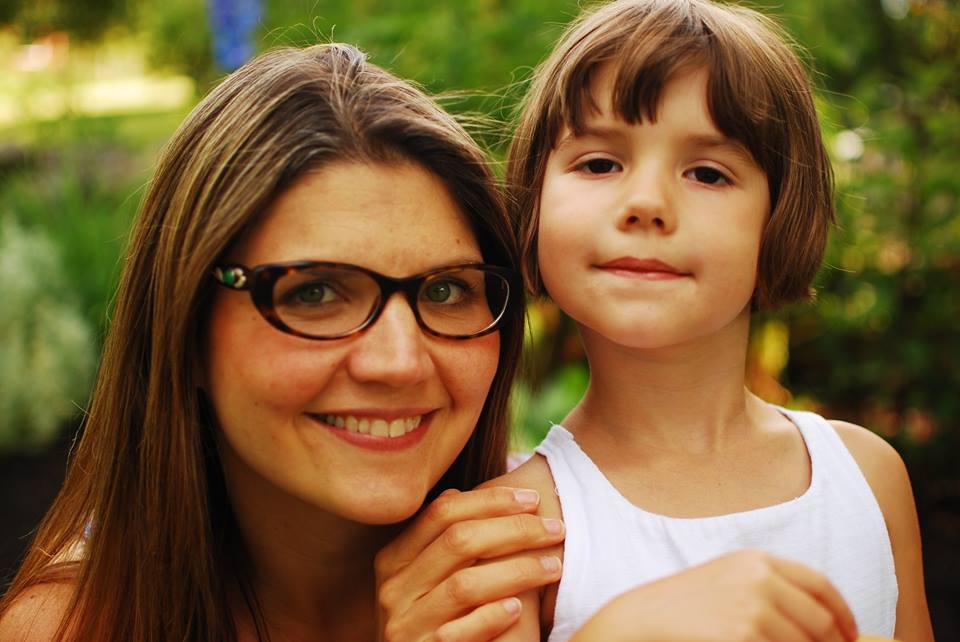  Tanya with her daughter Violet