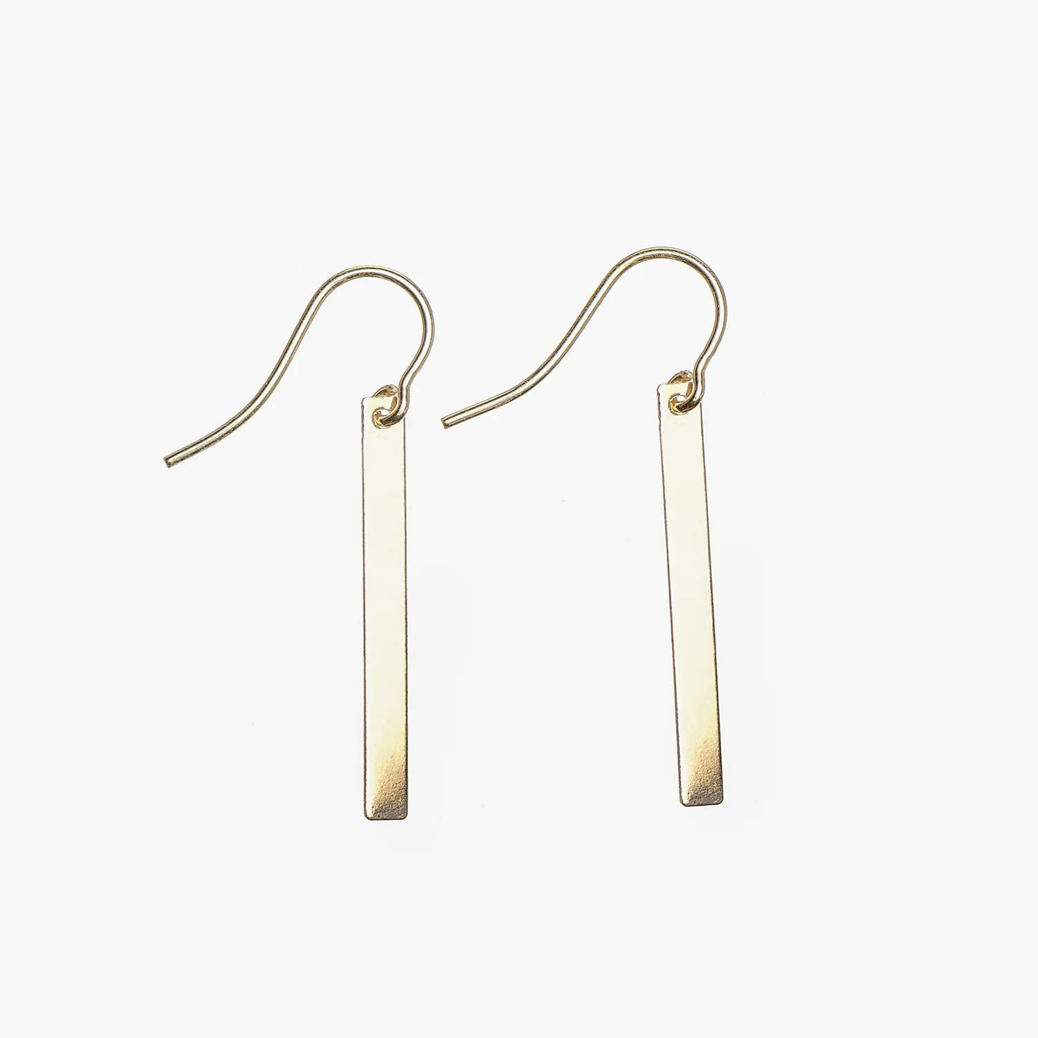 NANA Bijoux Ohrschmuck Goldplattiert Gold Stäbchen_1.jpg