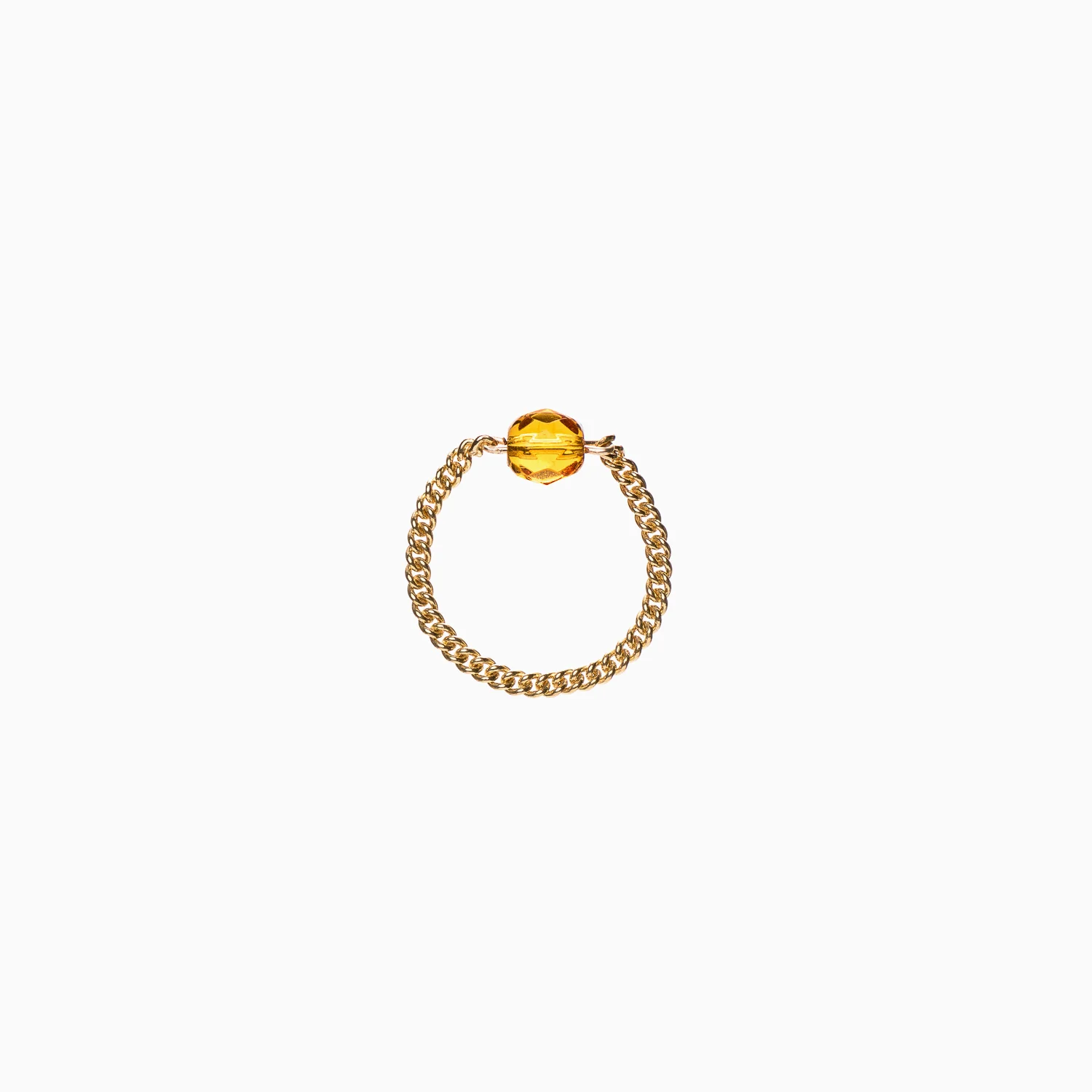 NANA Bijoux Fingerring Vergoldet Gold Glasperle Bernstein 1_1 .jpg