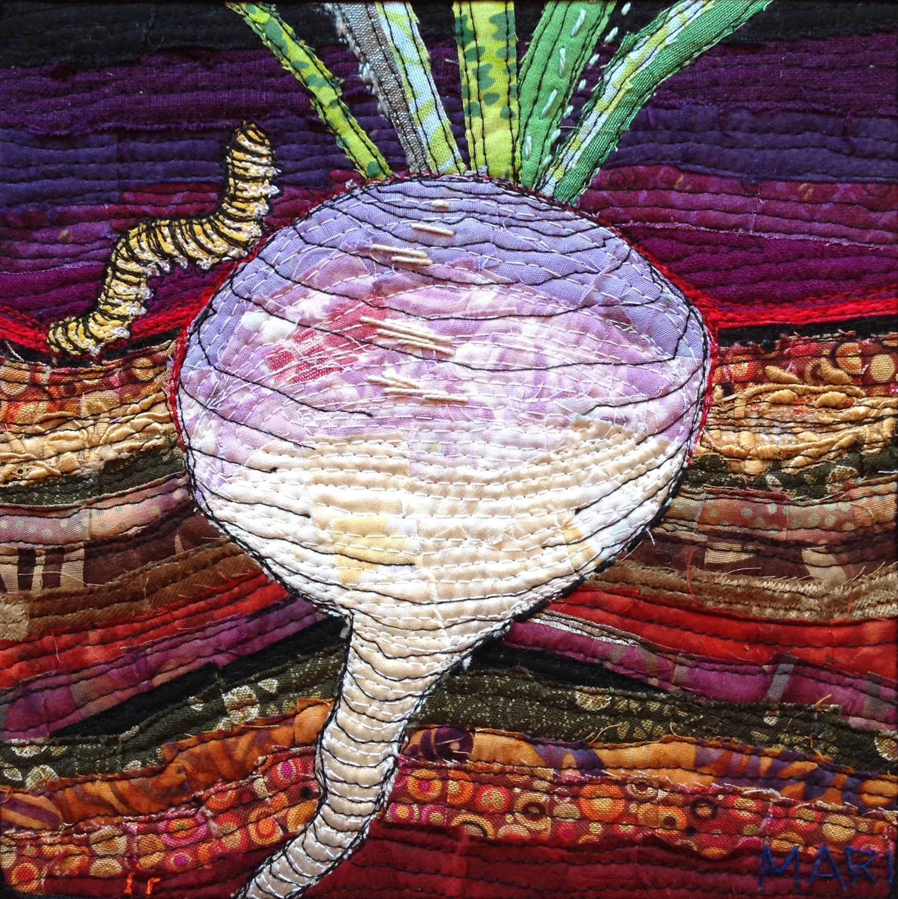 Caterpillar basked in Turnip’s pale glow.