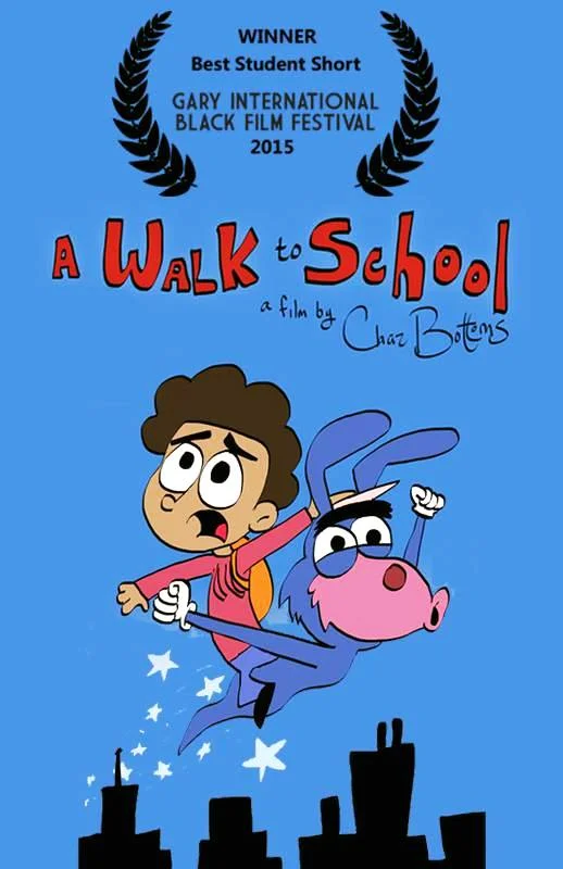 A WALK TO SCHOOL took home its first prize at the Gary International Black Film Festival for Best Student Short. Congrats to the cast!