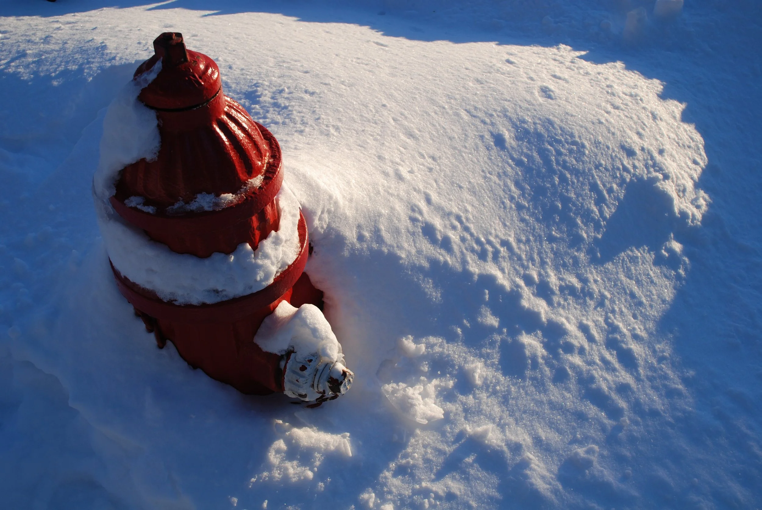 This hydrant would slow our fire fighters down!