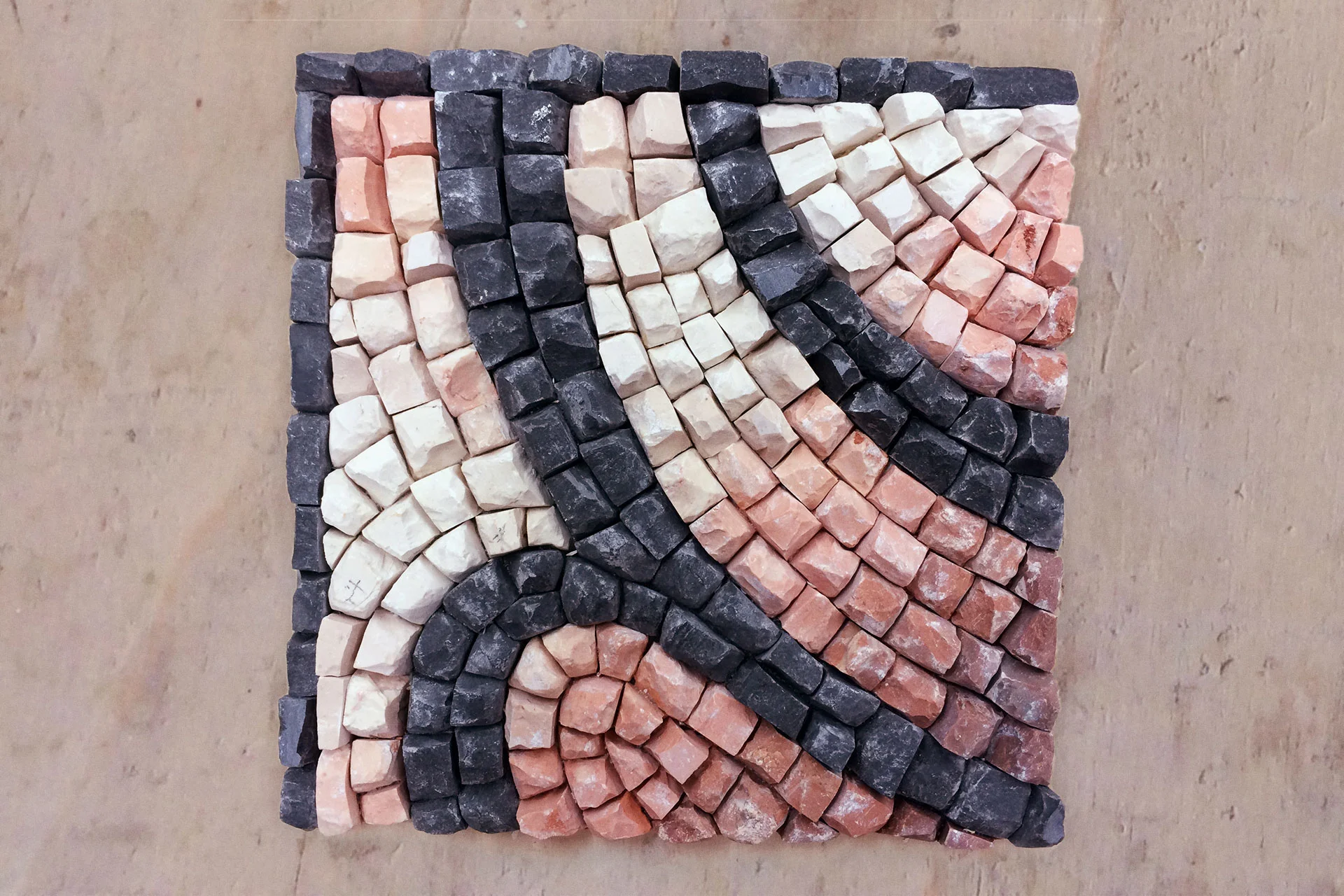 Small Panel in Reverse | Aurora Mosaics | Mosaic Artist | Handmade Italian mosaics | Amsterdam Art | Aga | Agnieszka Kwiatkowska