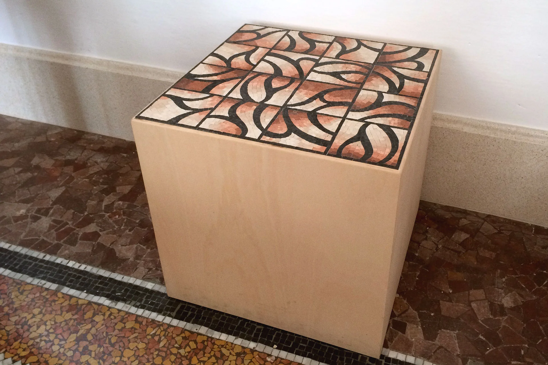 Small Panel in Reverse | Aurora Mosaics | Mosaic Artist | Handmade Italian mosaics | Amsterdam Art | Aga | Agnieszka Kwiatkowska