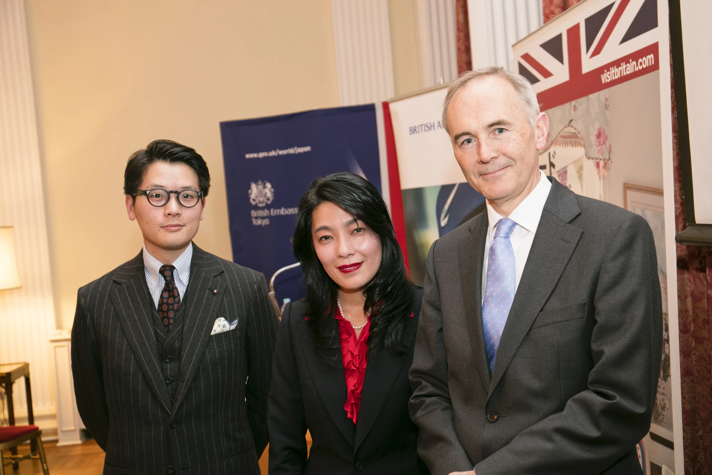 Myself, Yoshimi Hasegawa and Ambassador Tom Hitchens