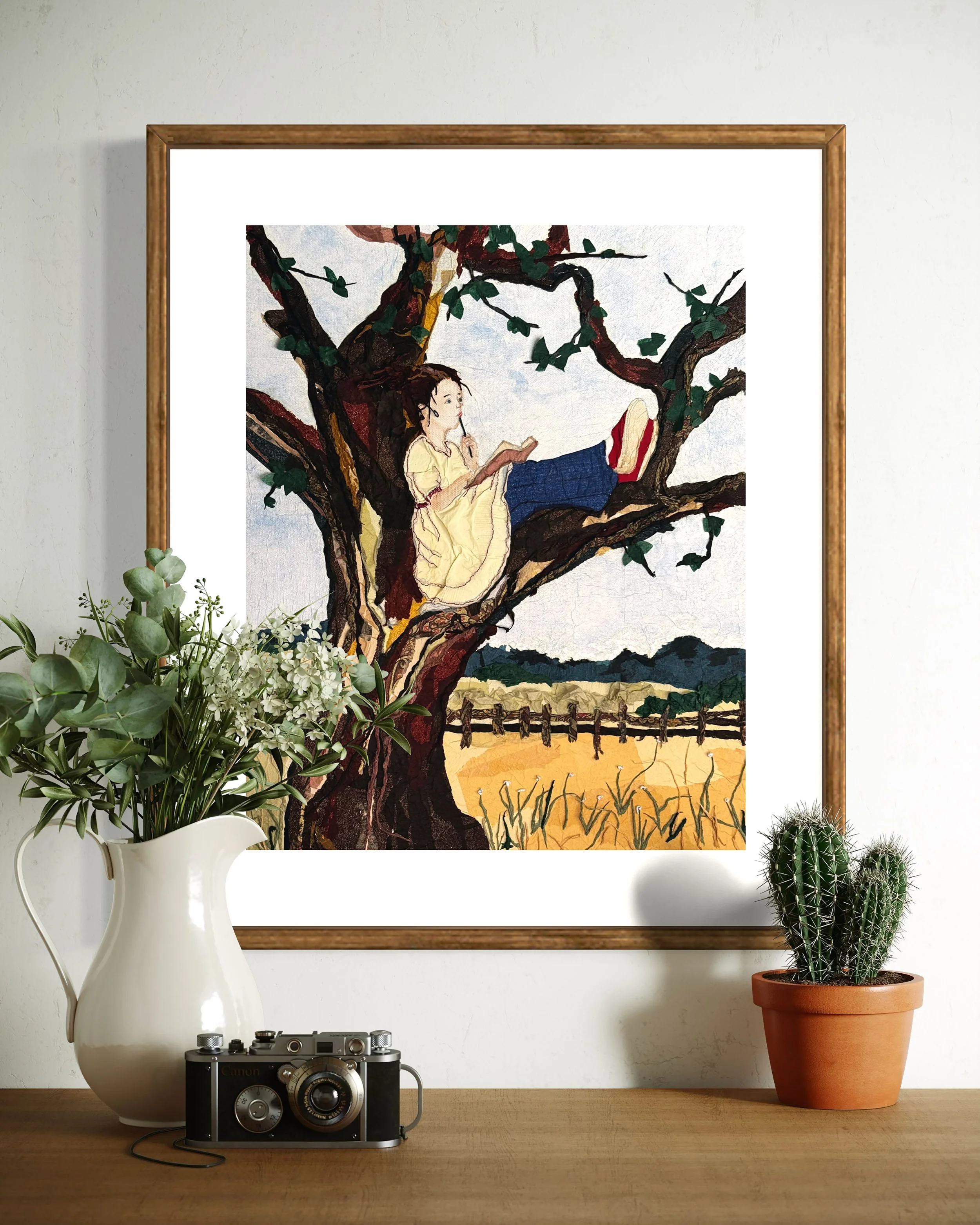 First Draft Wooden Frame 16x20 smartist.jpg