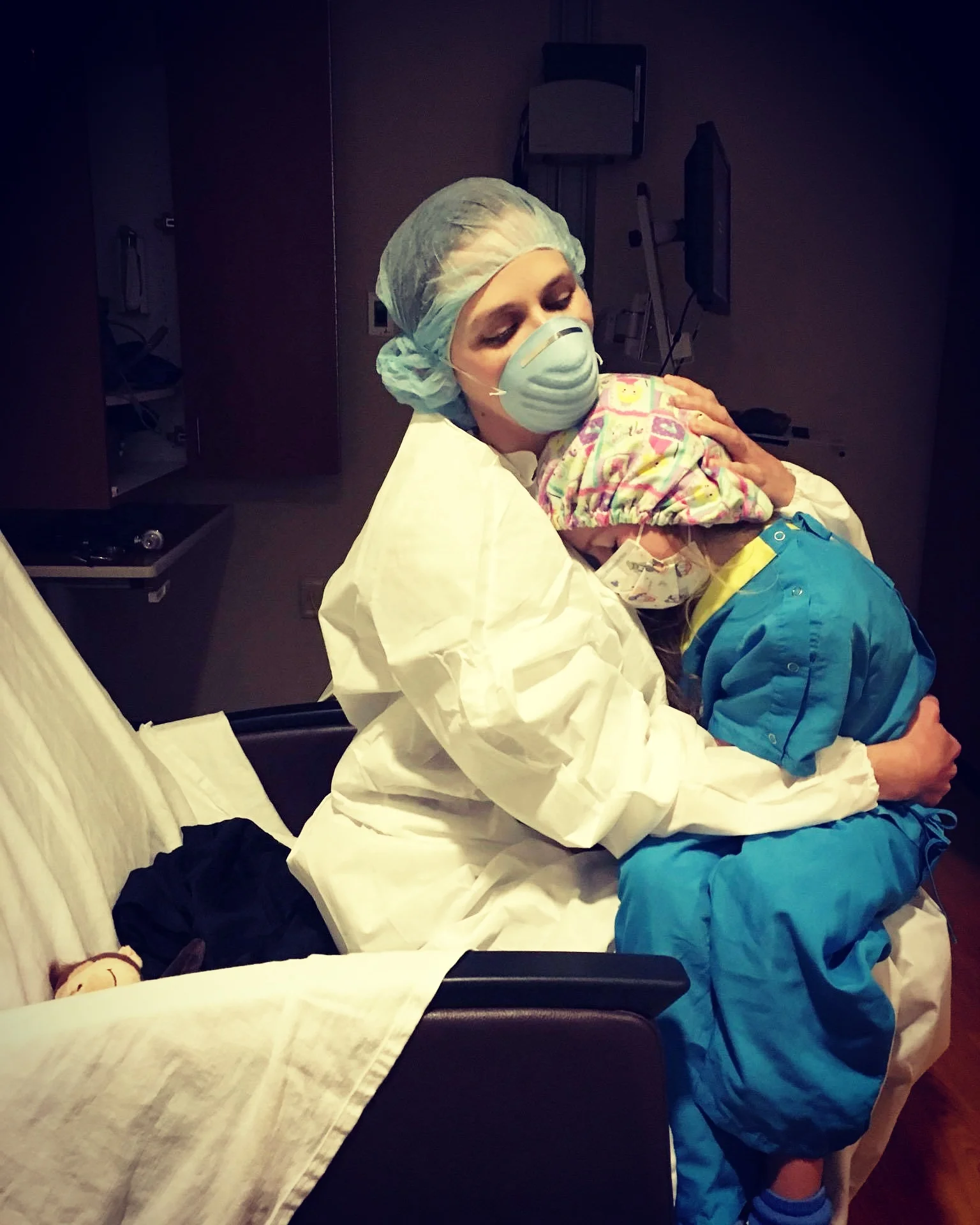 Jill, empassioned CF mom Jennica, beautiful and brave 6 yr old with CF