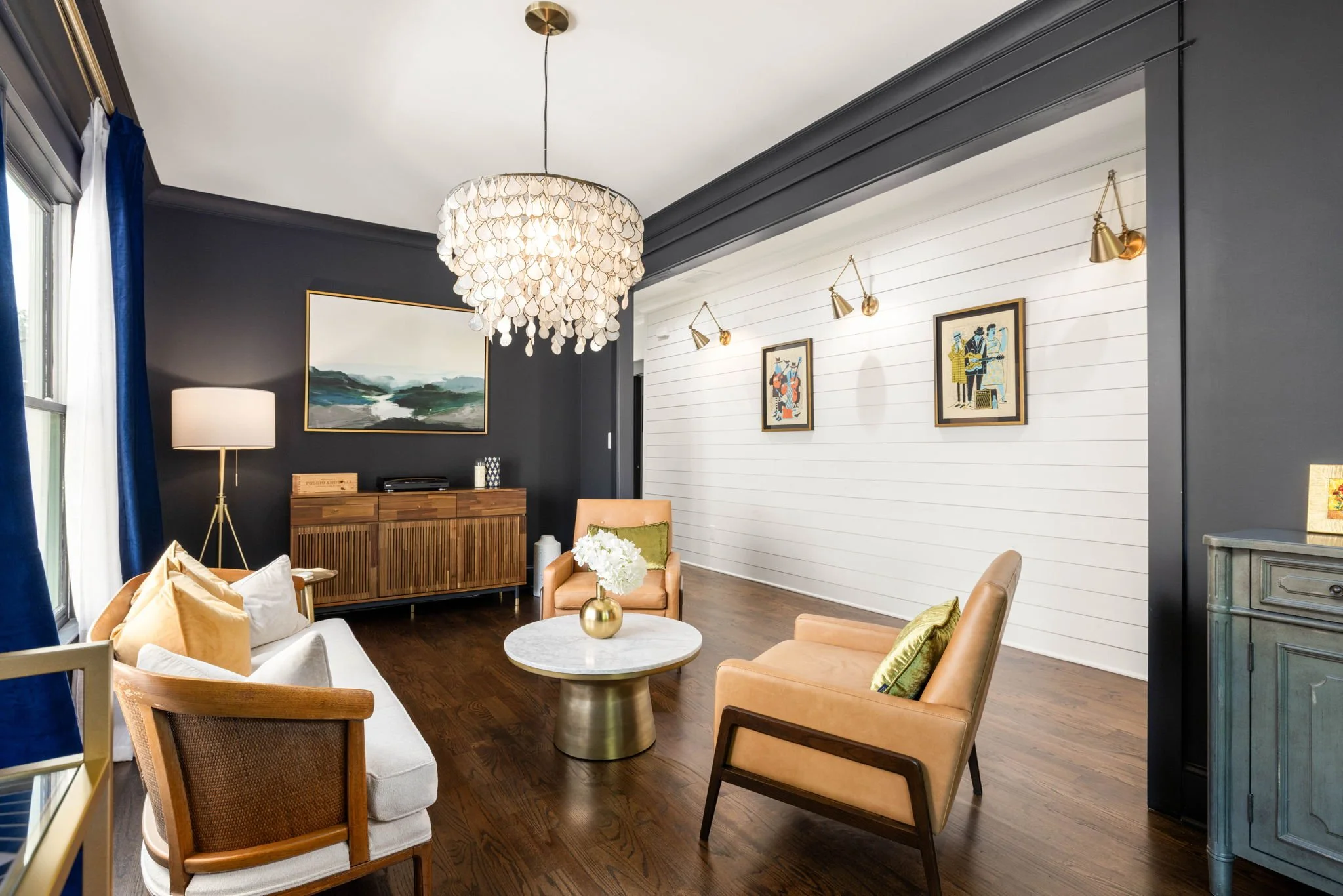  Moody dining room/parlor 