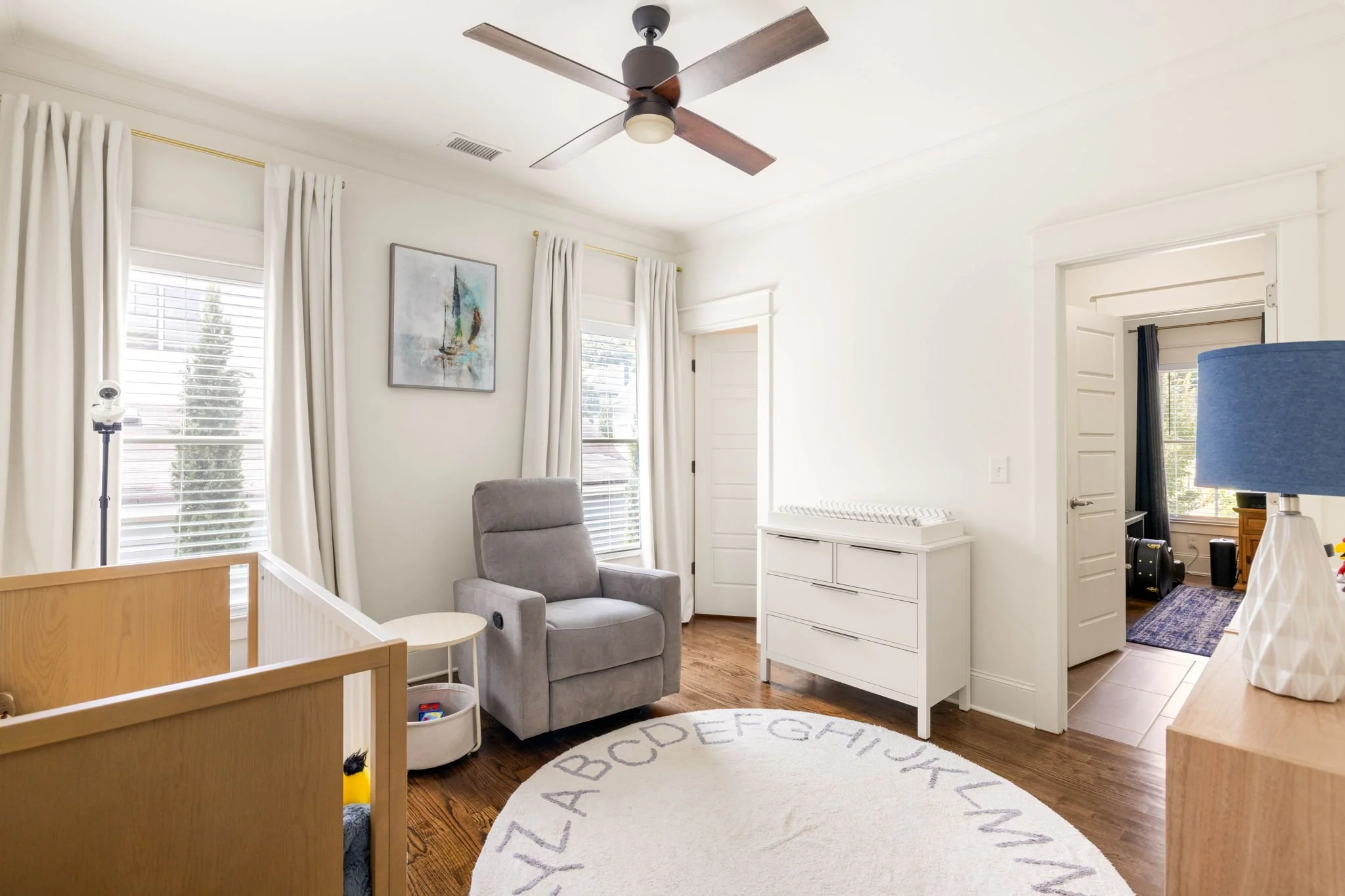  3rd bedroom with walk-in closet and attached jack-and-jill bathroom 