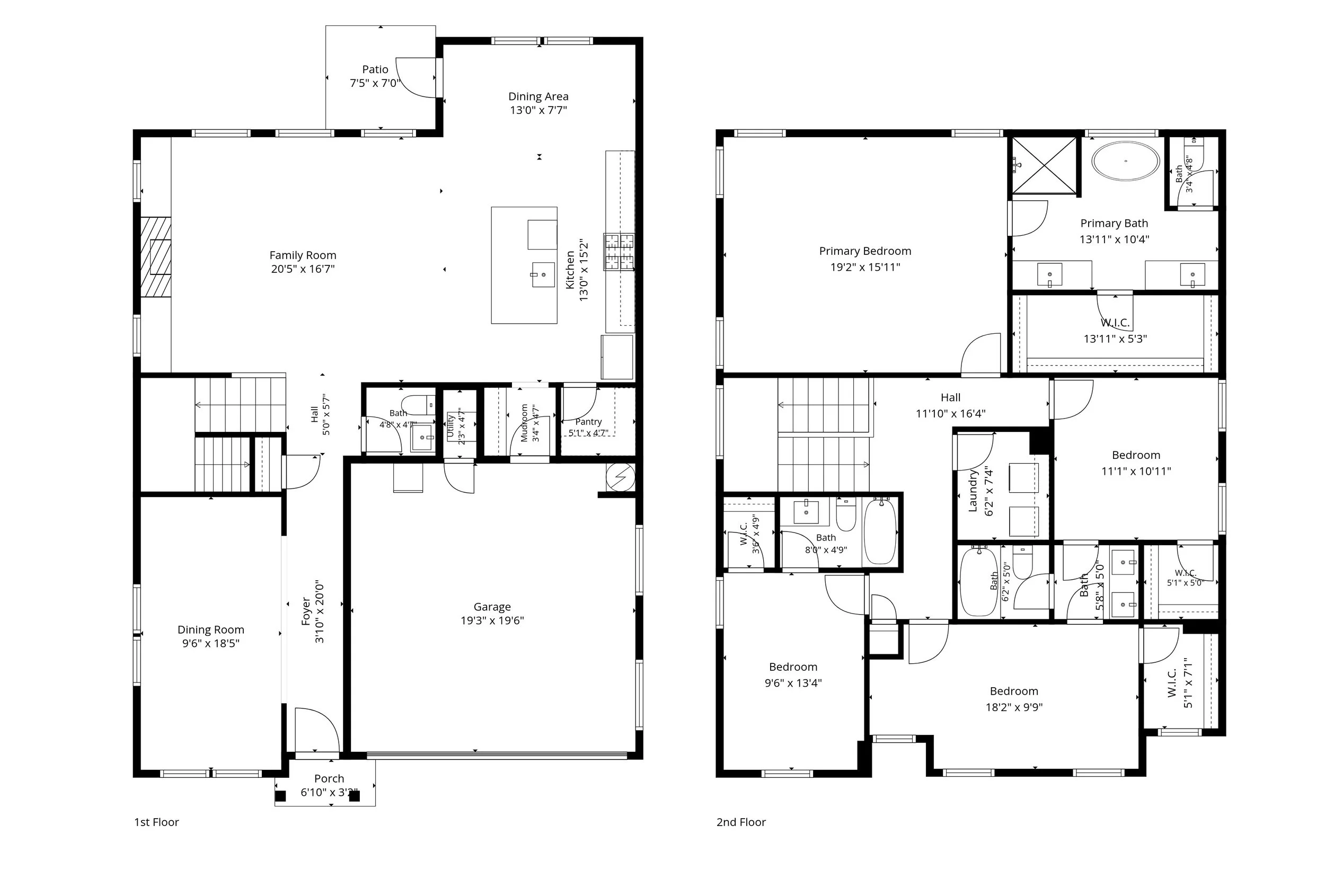  Floor plans 