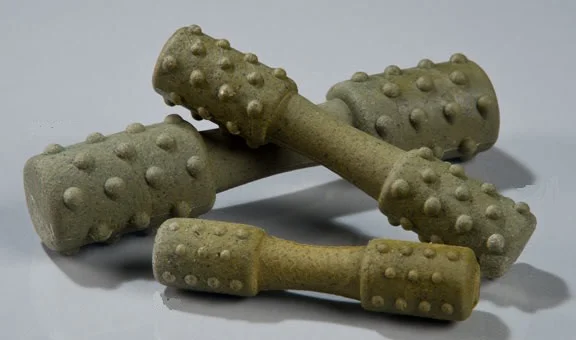 The Delicious treat that helps scrub away plaque! Made by Vets 4 Your Dogs